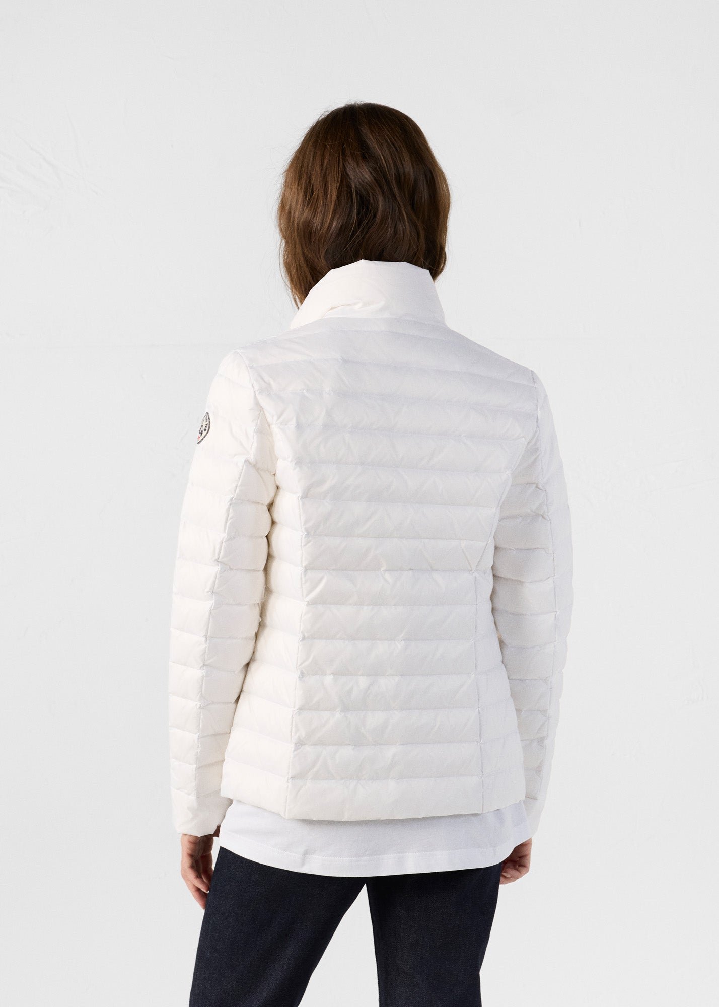 Lightweight down jacket White