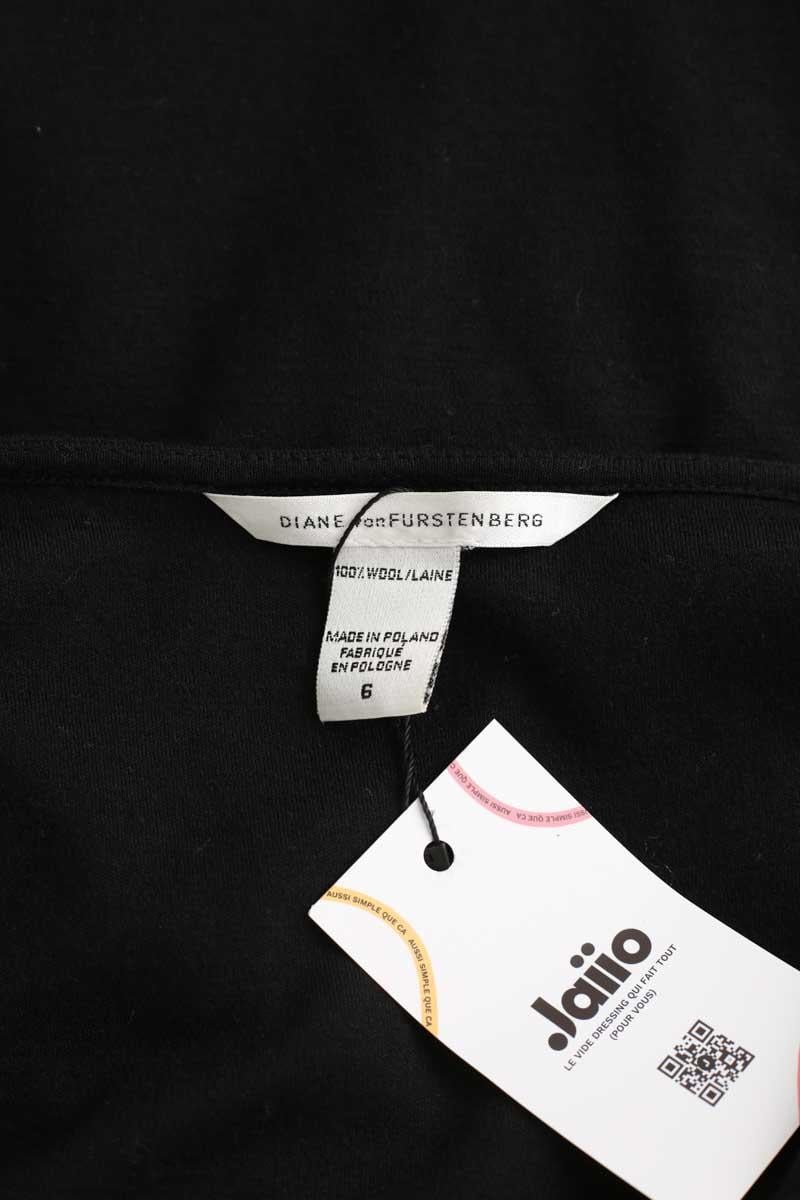 V-neck dress DIANE VON FURSTENBERG - Seconde Main Black