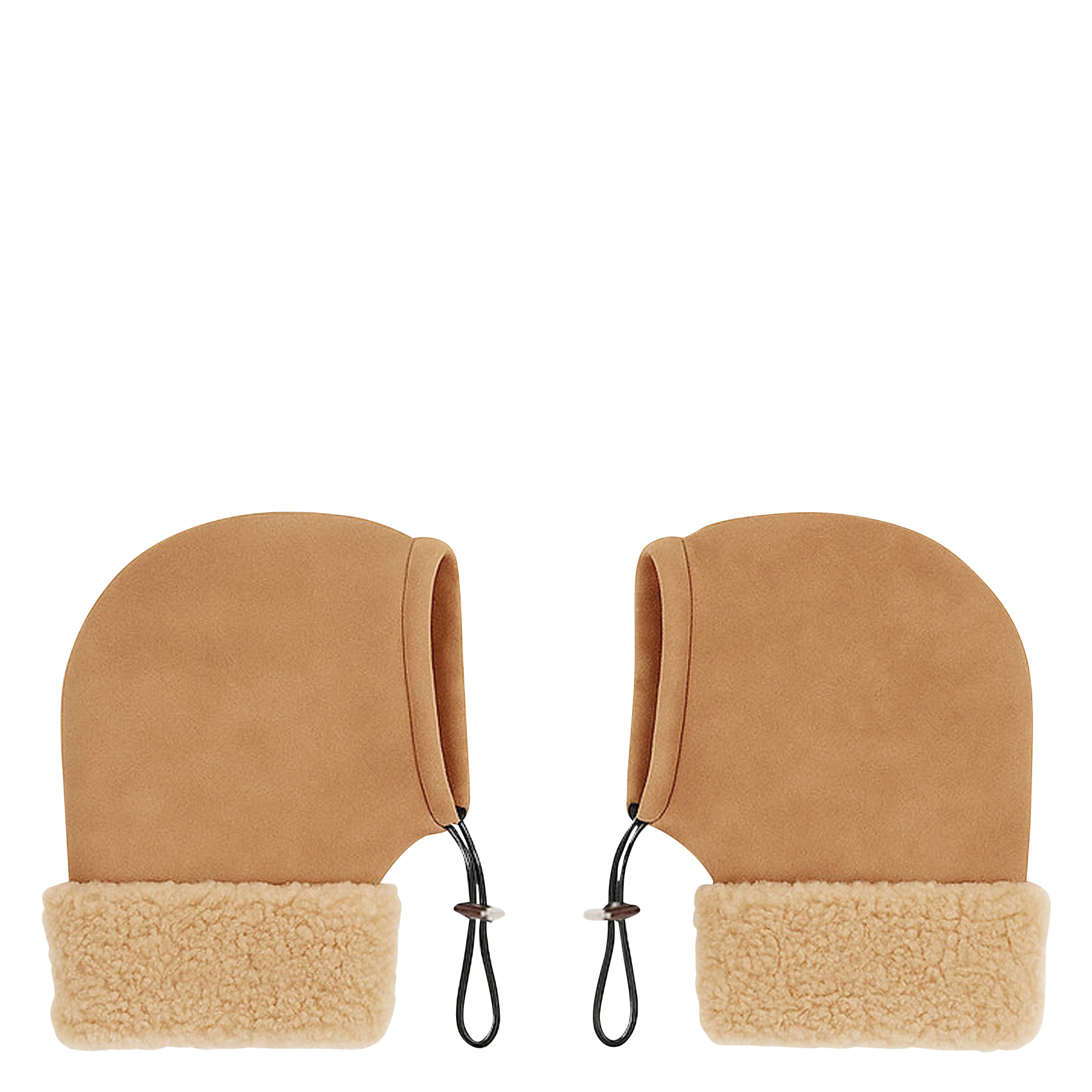 Wollen armwarmers voor fietsers ILDA'S SHEEP Beige
