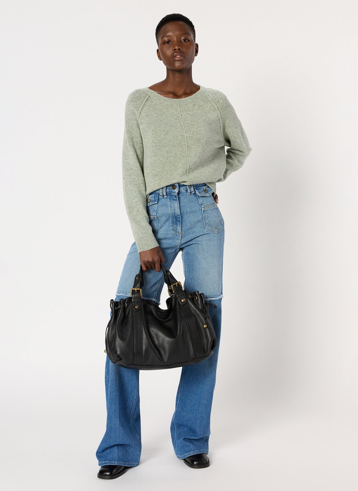 Pull col rond en laine GERARD DAREL