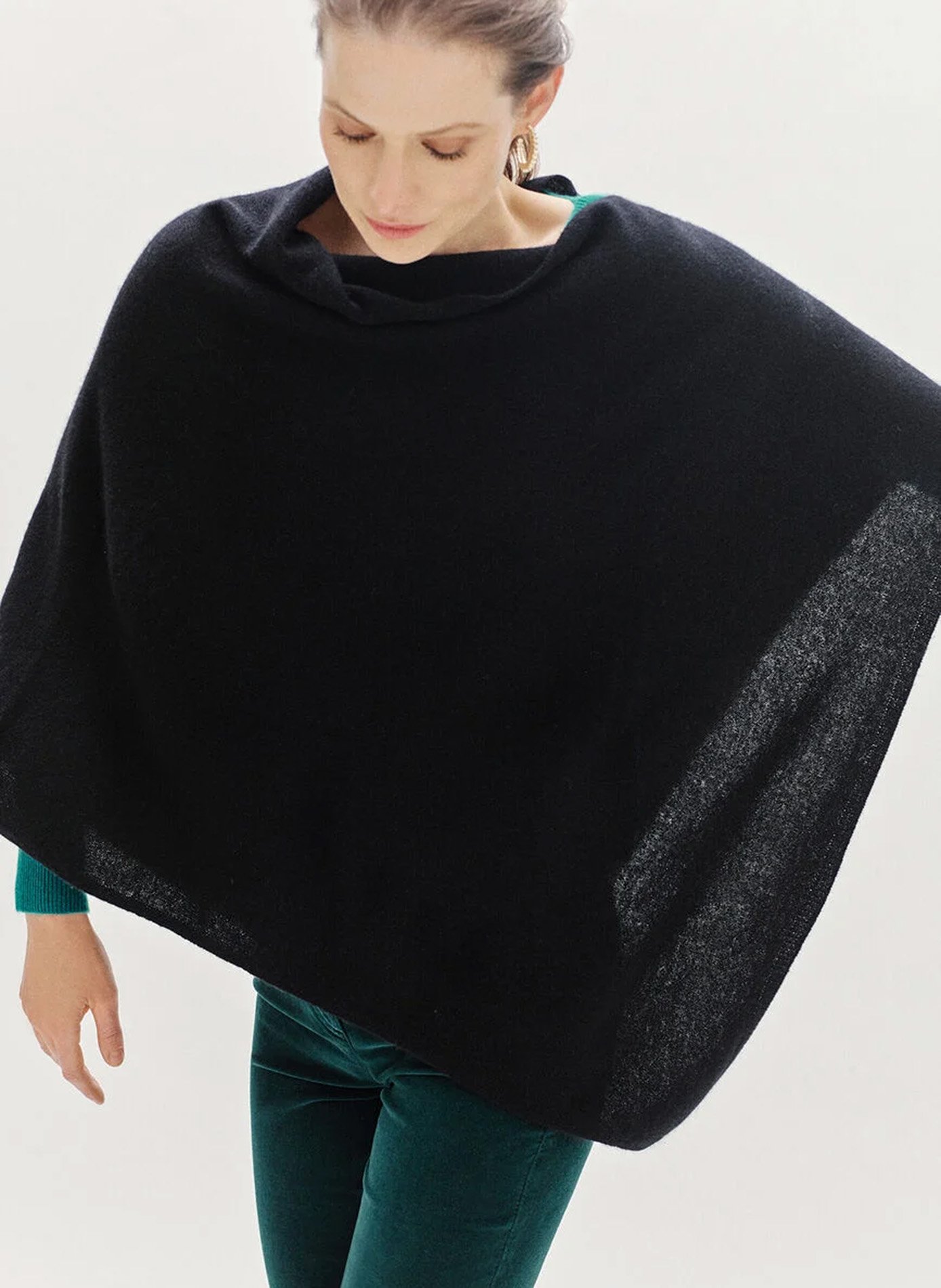 Cashmere scarf CAROLL Black