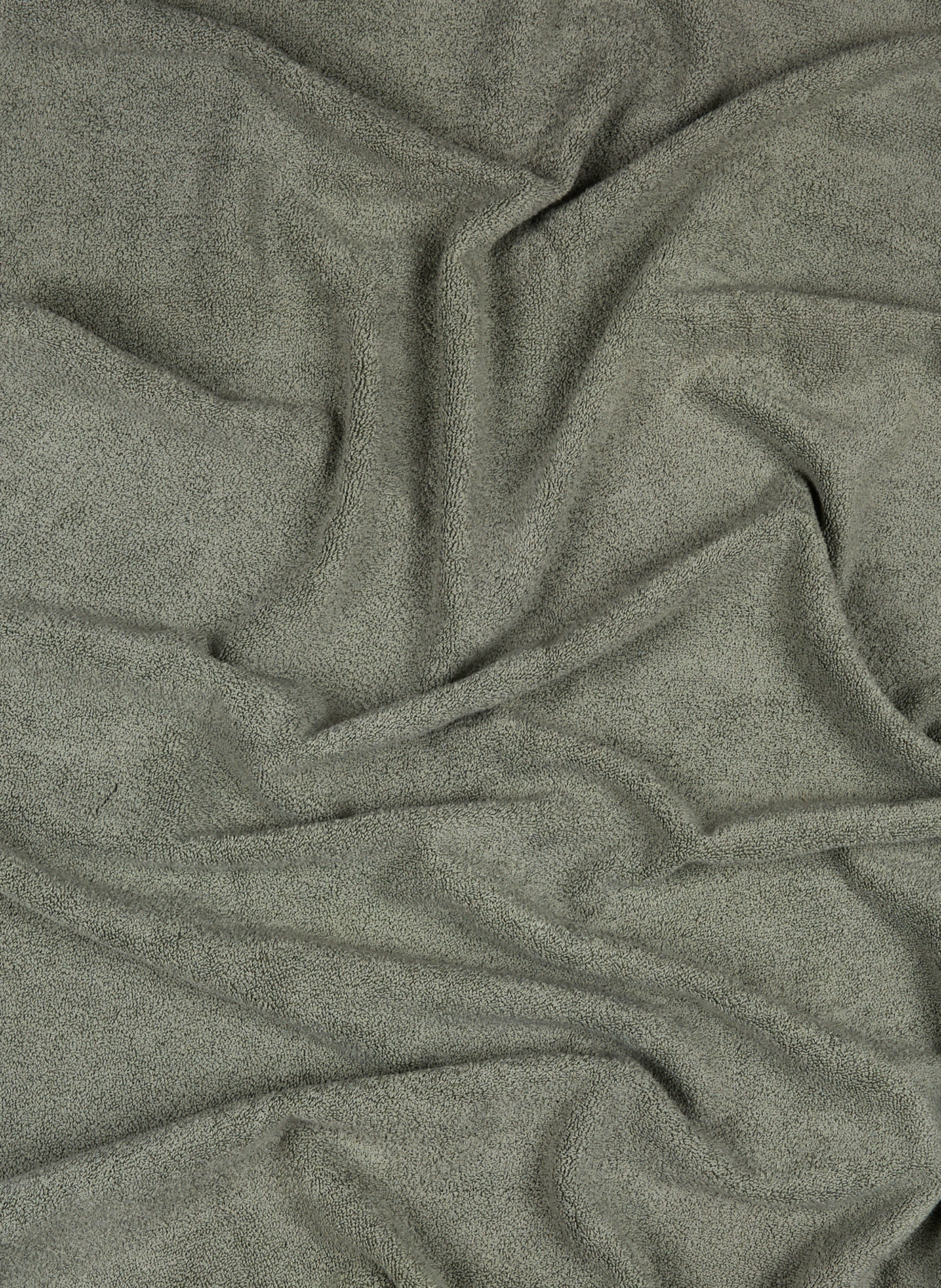 Serviette de douche en coton AU PRINTEMPS PARIS MAISON Kaki