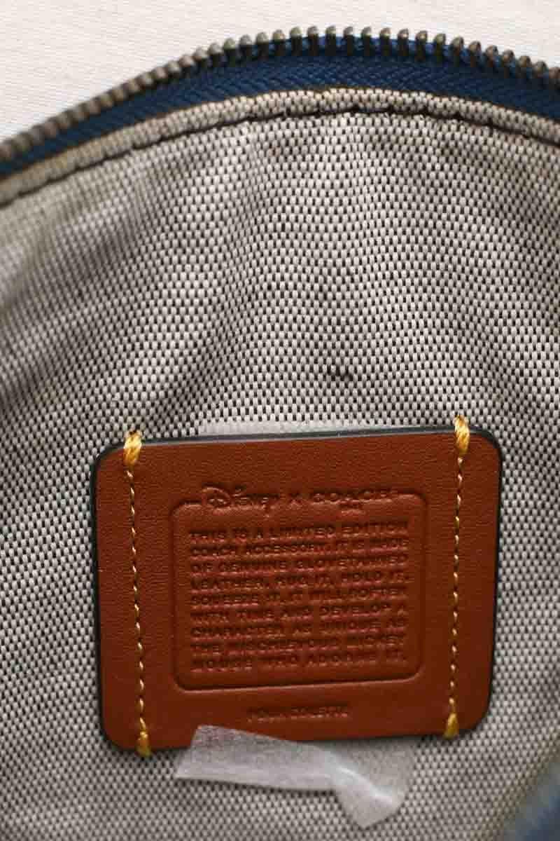 Clutch bag COACH - Seconde Main Blue