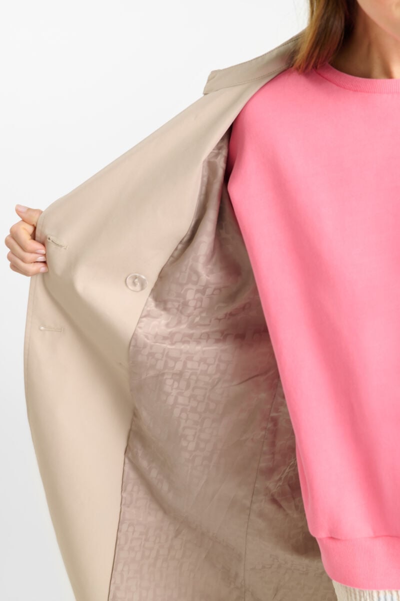 Sleeveless jacket LE TEMPS DES CERISES Beige