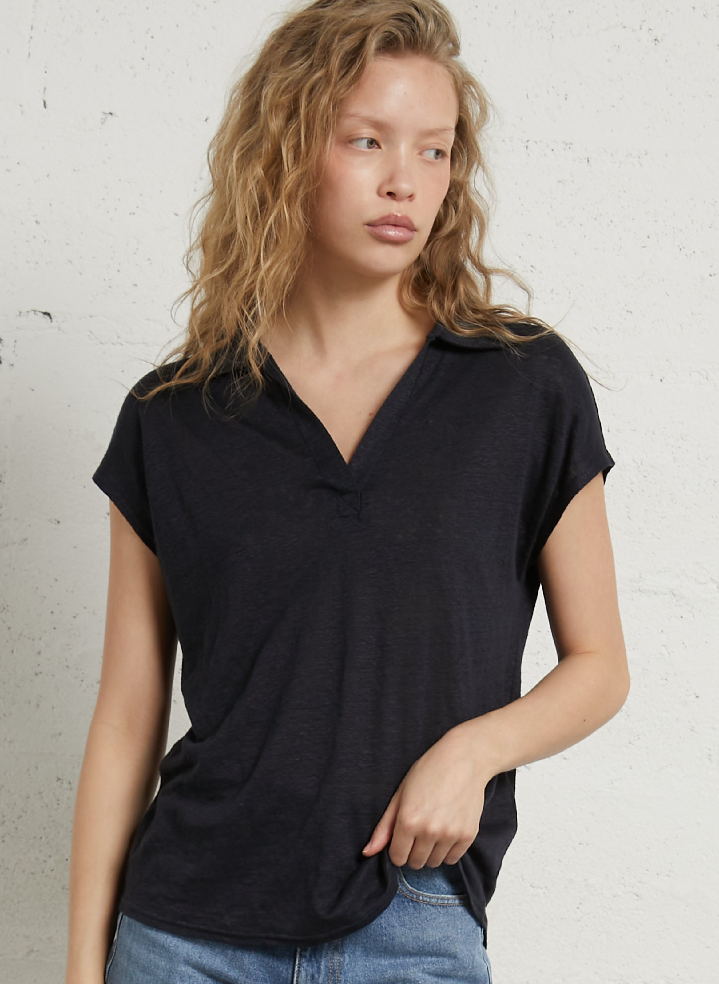 Tee-shirt ample en lin SUD EXPRESS