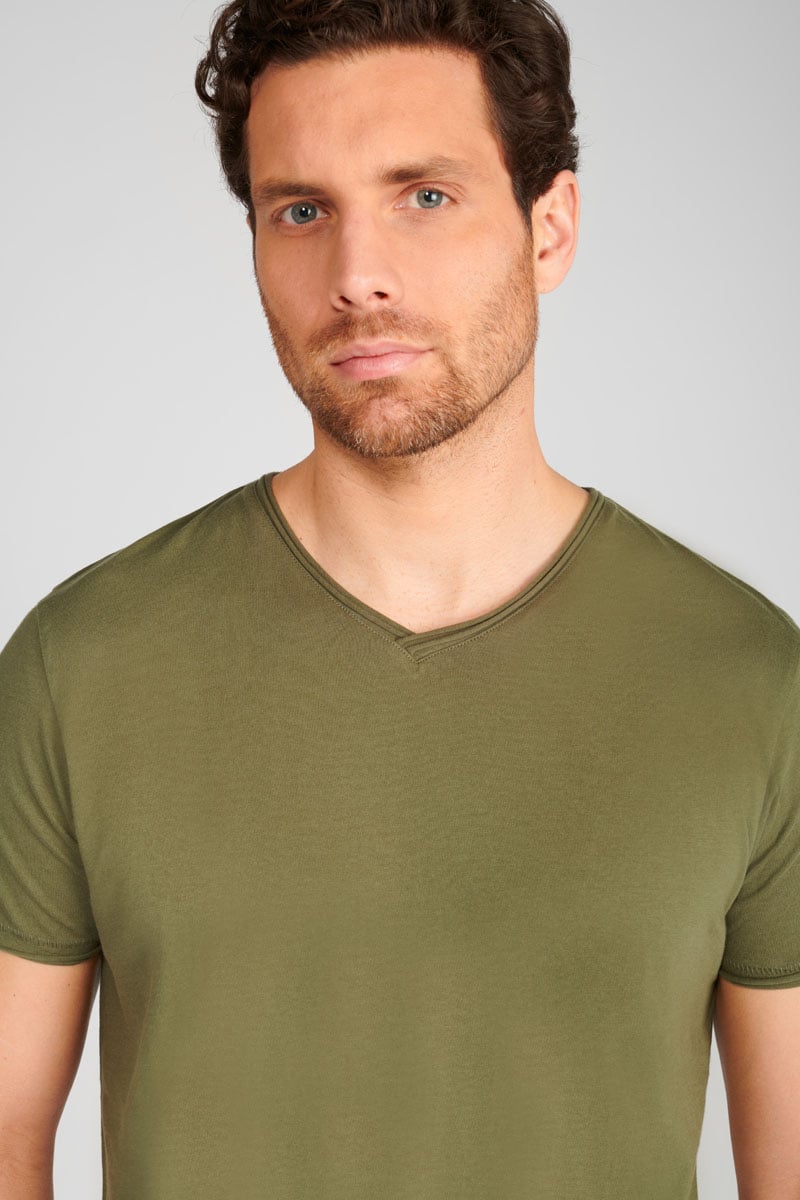 Tommy Badge T-shirt LE TEMPS DES CERISES Green