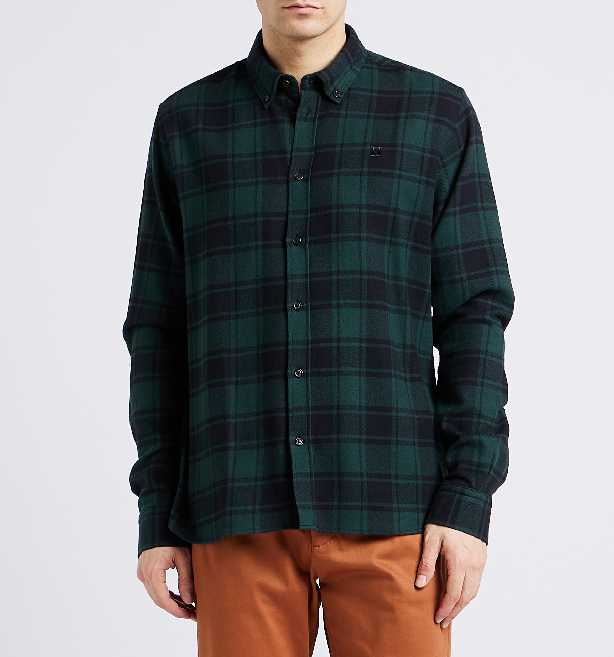 Chemise droite col classique en coton LES DEUX Multicolore