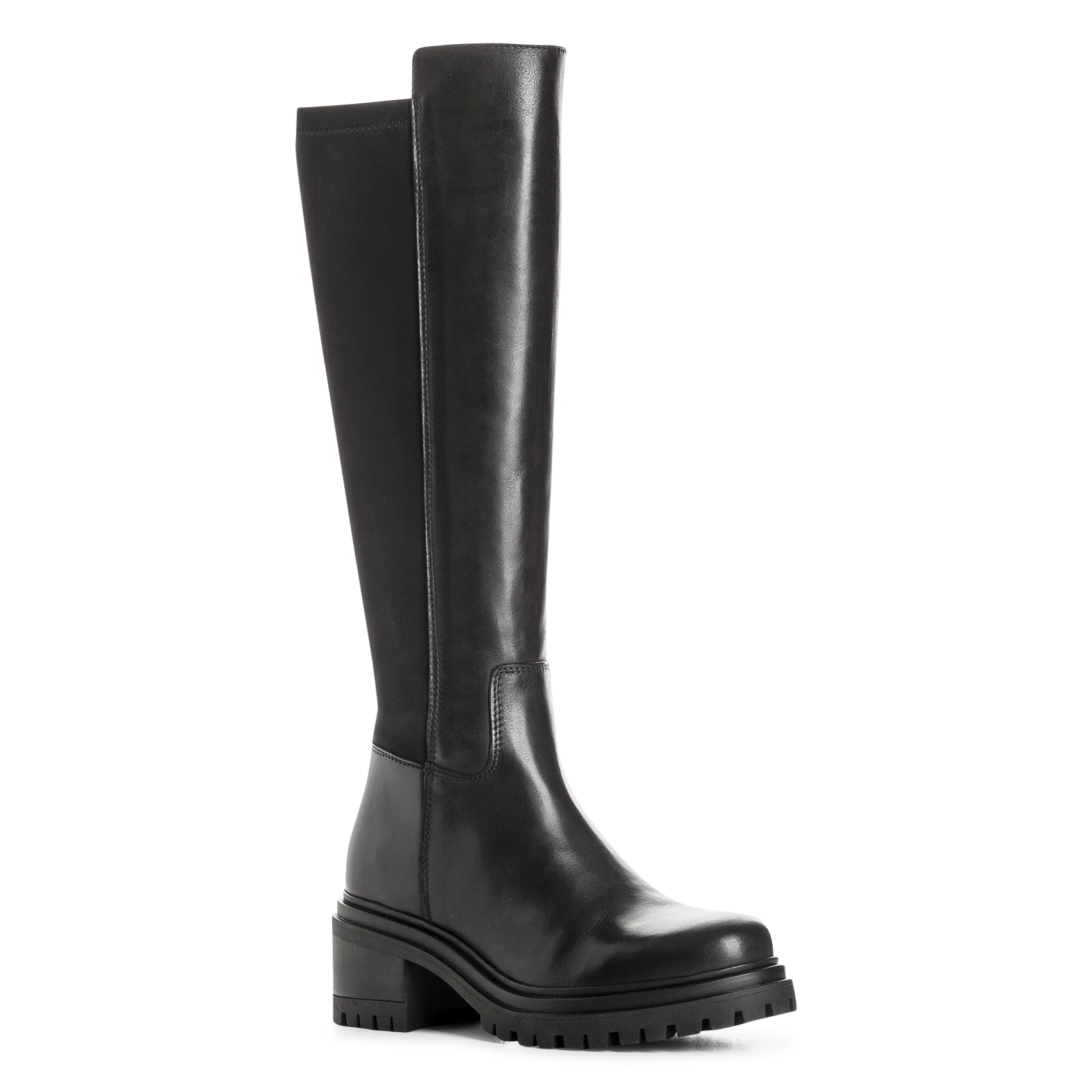 Lederstiefel REQINS Schwarz