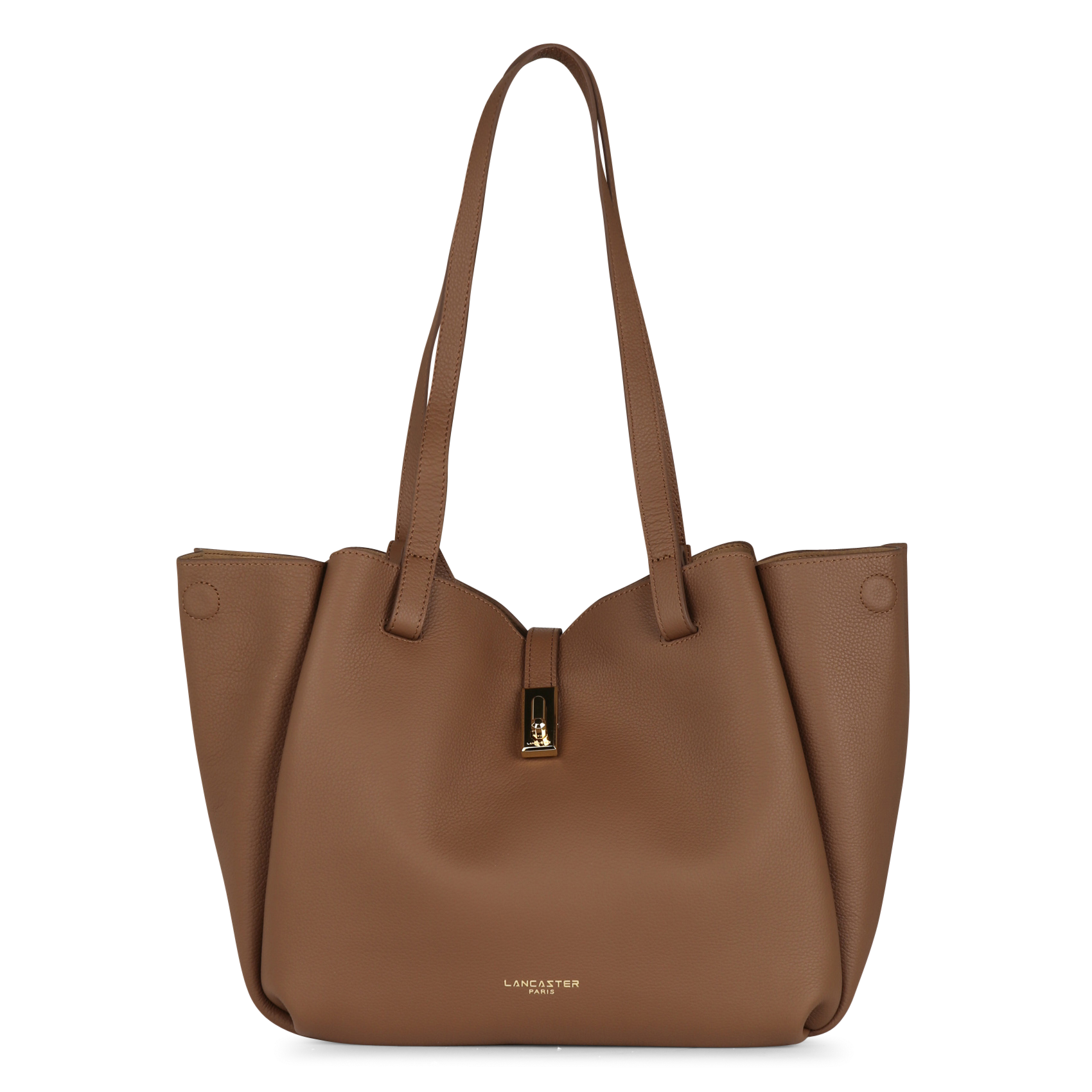 Grained leather bag LANCASTER PARIS