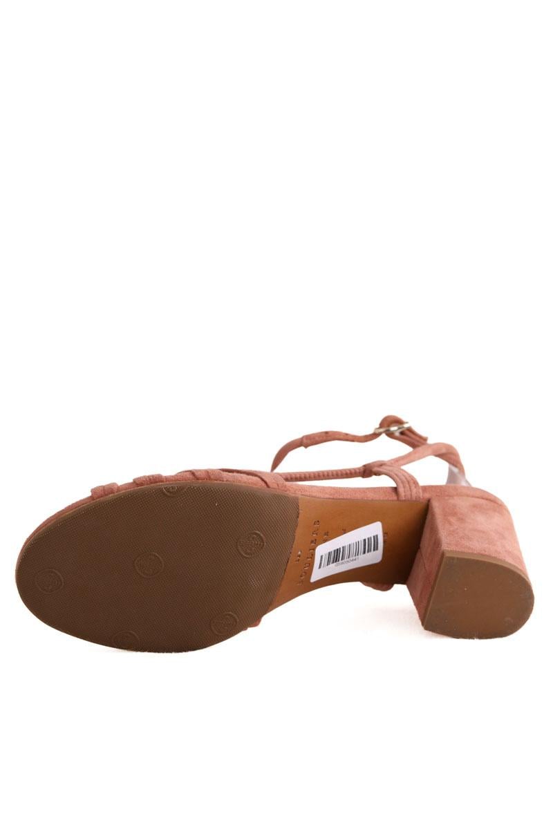 Faux leather sandals SEZANE - Seconde main Pink