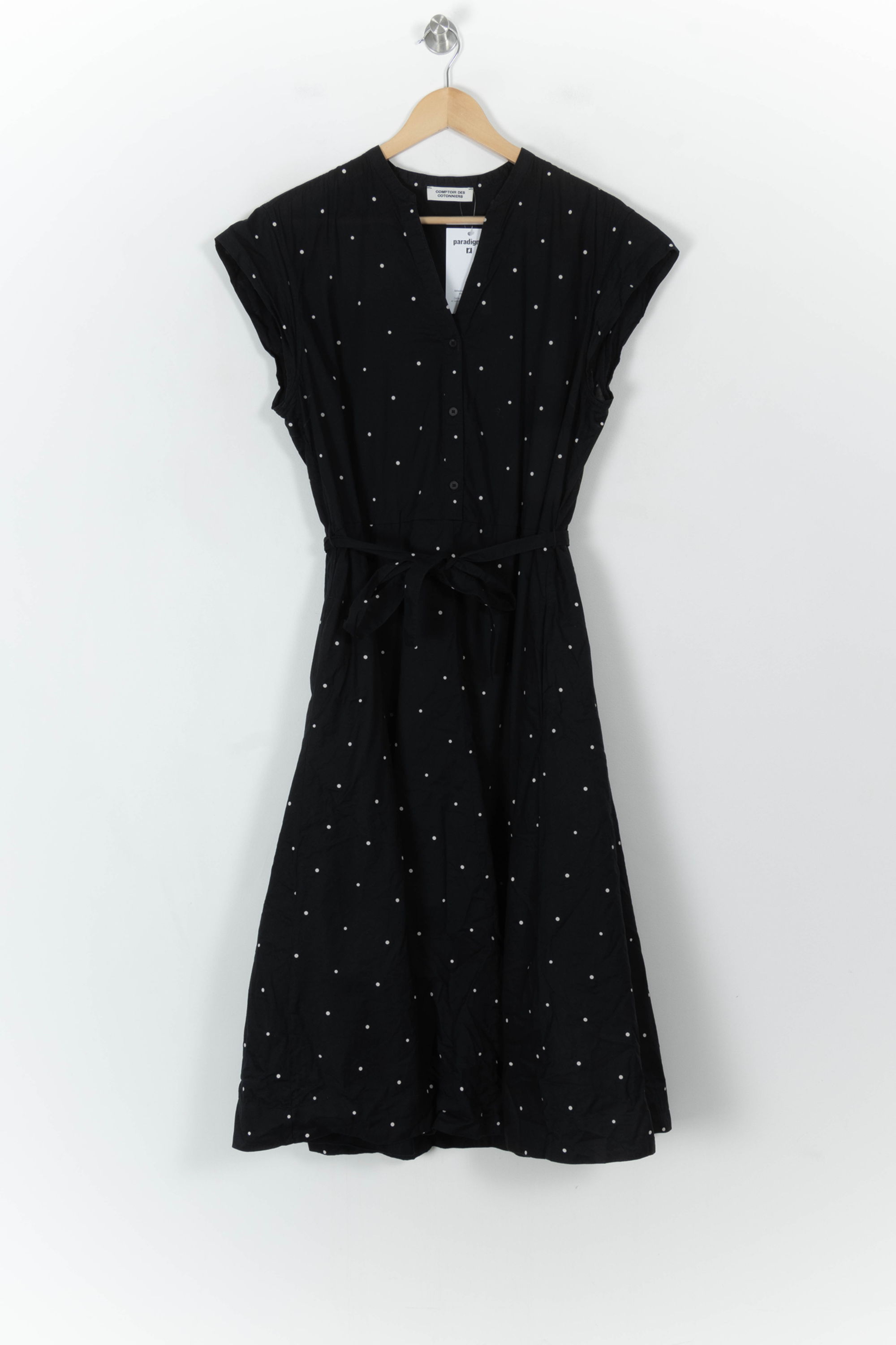Robe longue COMPTOIR DES COTONNIERS - Seconde main Noir