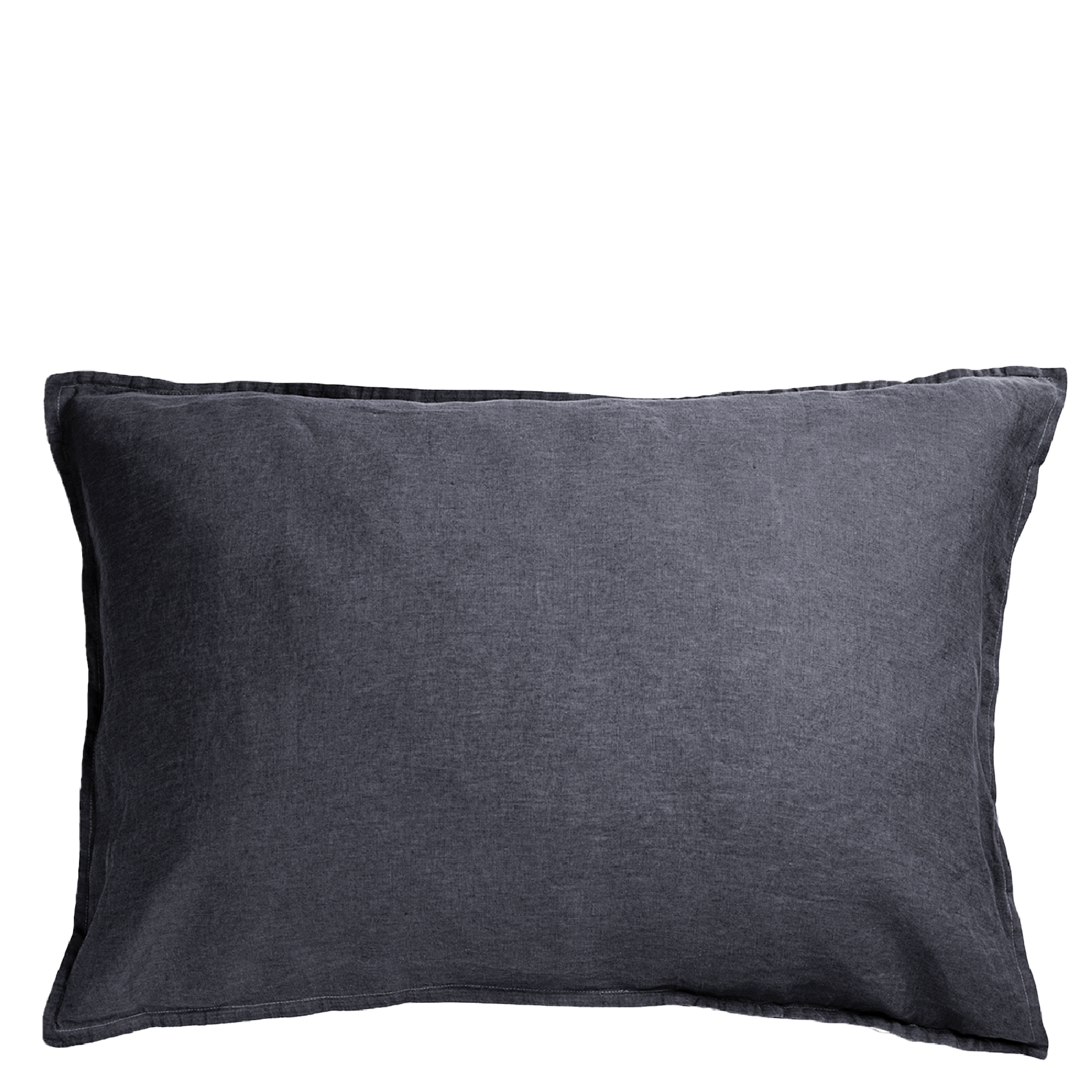 Taie d'oreiller en lin AU PRINTEMPS PARIS MAISON Gris