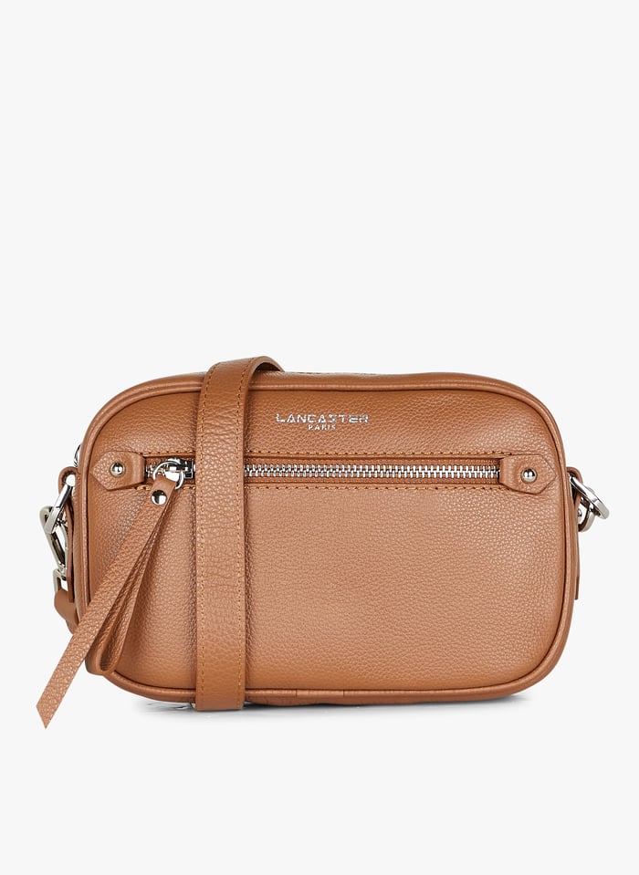 Sac Bandouli re En Cuir Camel Lancaster Paris Femme Place des