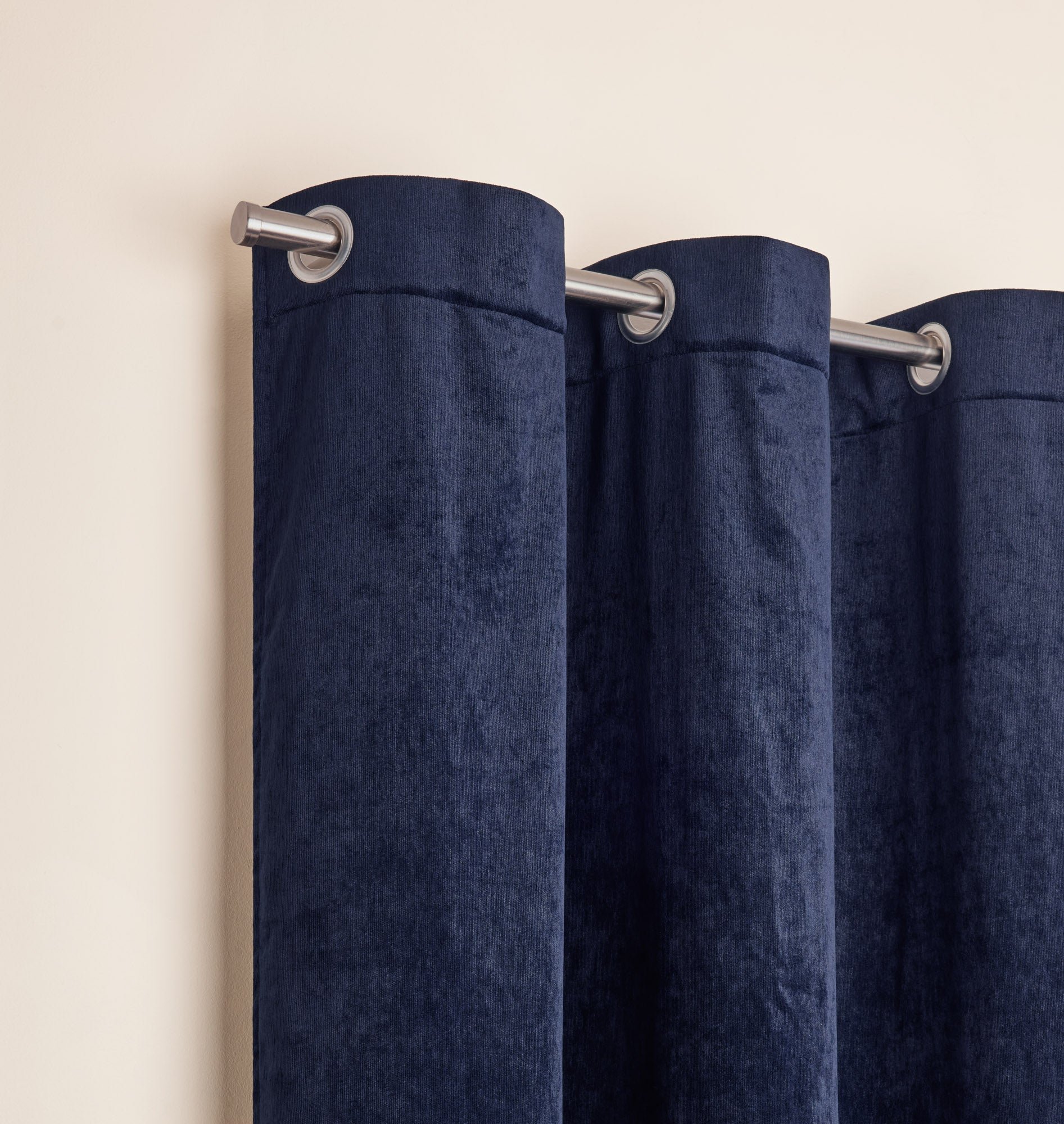 BAZYL - Curtain with eyelets MADURA Blue
