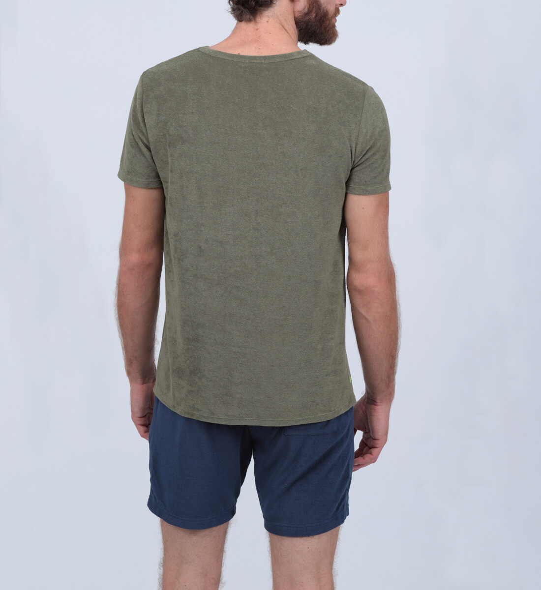 Terry cloth T-shirt GILI'S Khaki
