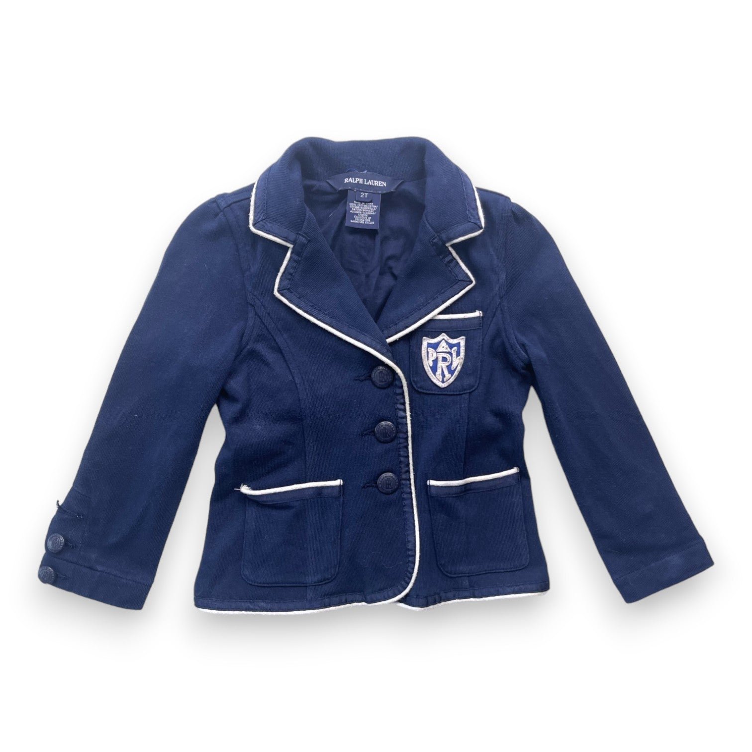 Blue Baby Blazer - 24 months POLO RALPH LAUREN - Seconde Main Blue