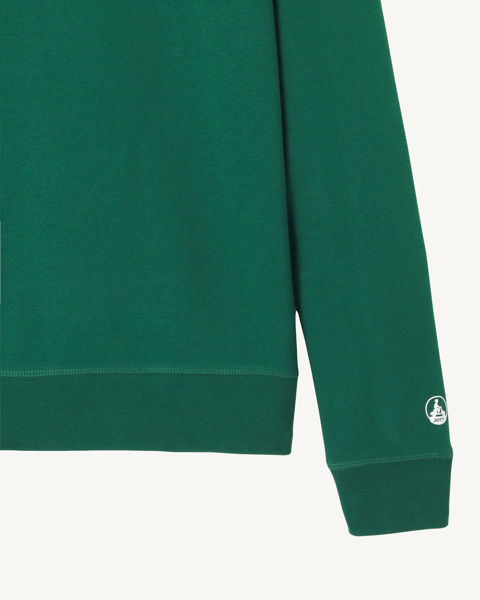 Organic cotton sweatshirt JOTT Green