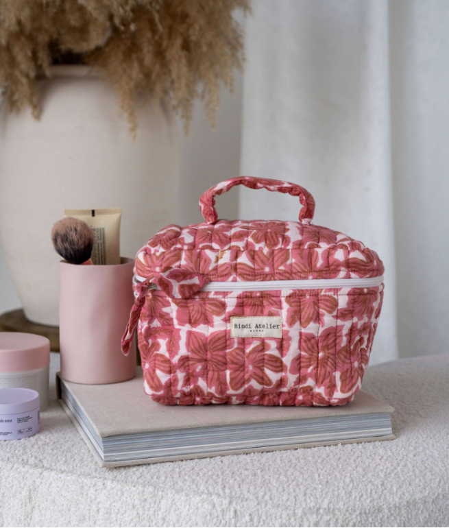 Toiletry bag BINDI ATELIER Pink