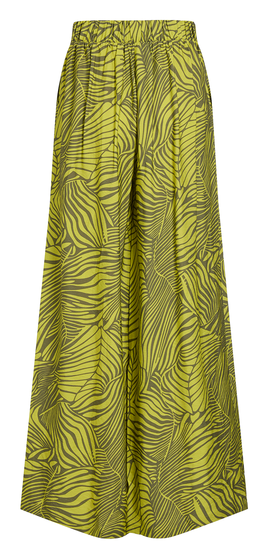 Pantalon large imprimé VILA Vert