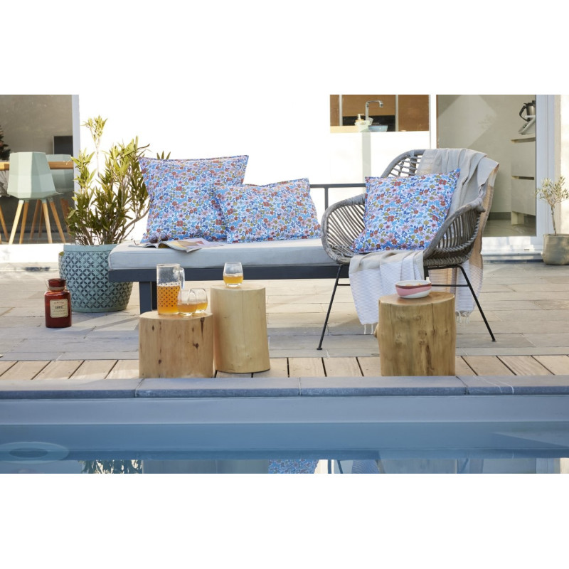 "Outdoor" butterfly effect cushion cover - all sizes L'EFFET PAPILLON Multicolored