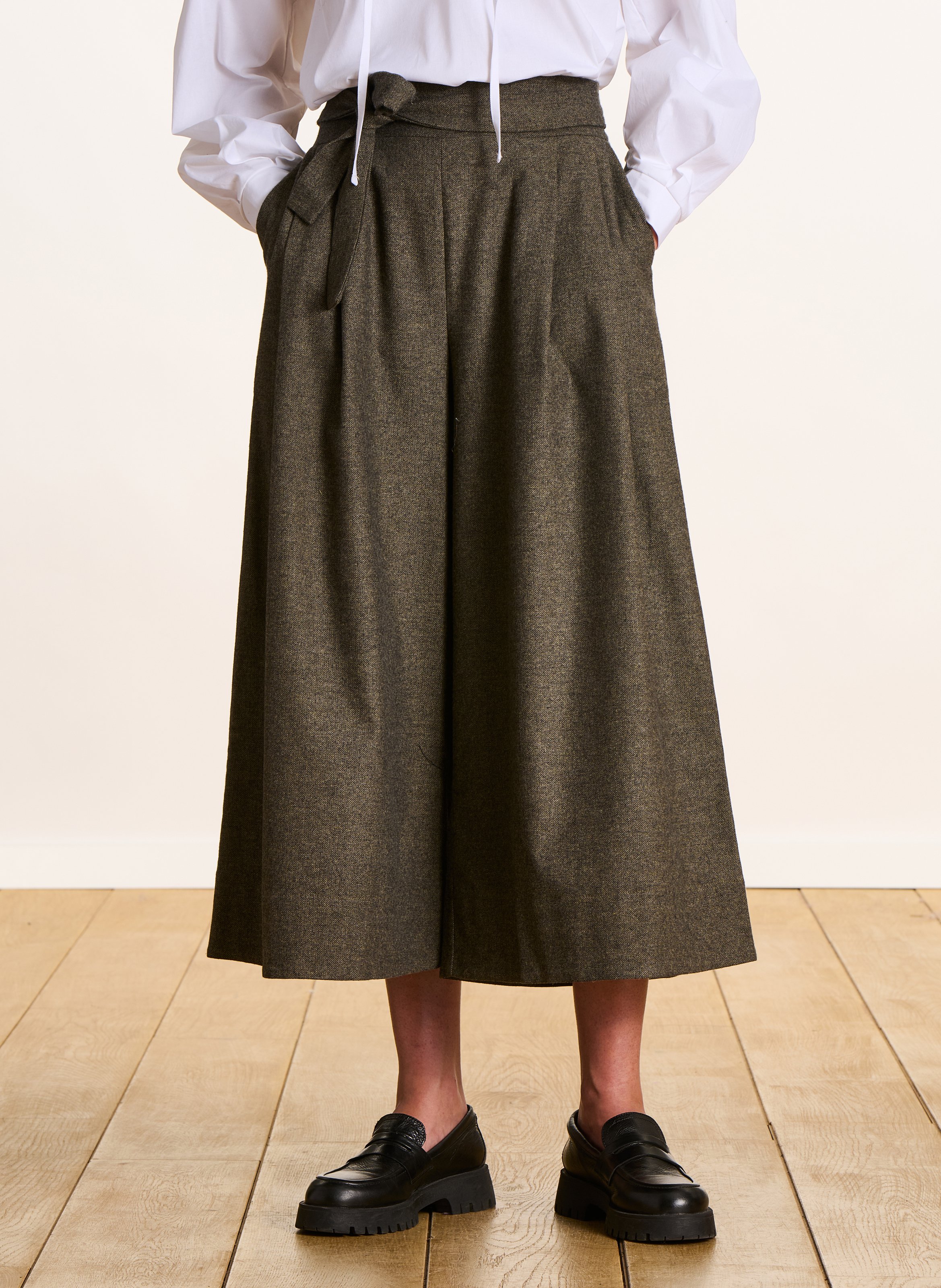 Pantalon 7/8ème en coton mélangé LA FEE MARABOUTEE