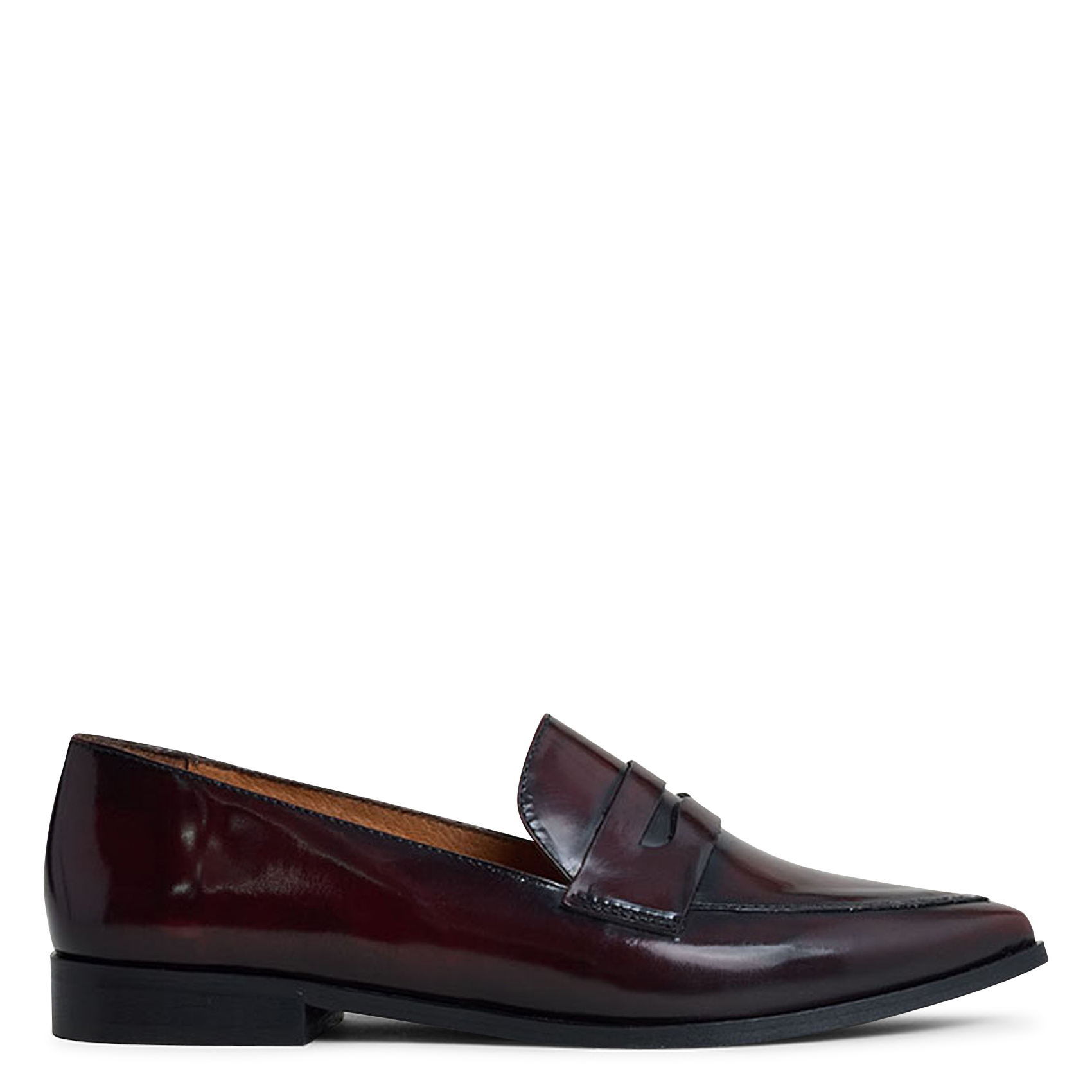 Mocassins en cuir JONAK Rouge