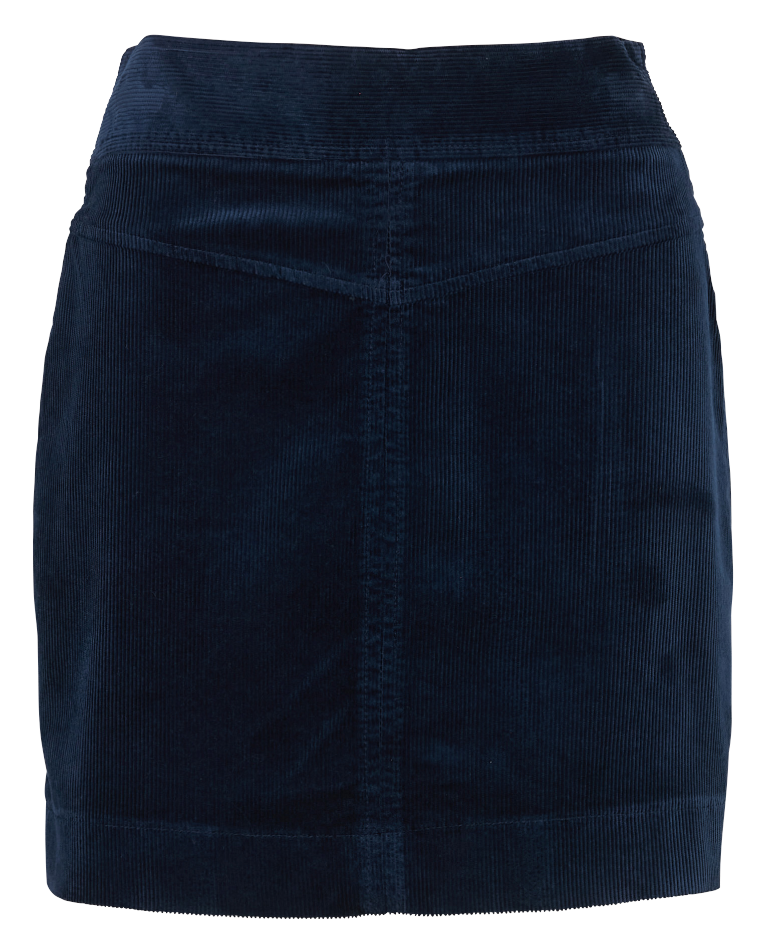 Jupe courte en coton mélangé LA FEE MARABOUTEE Bleu