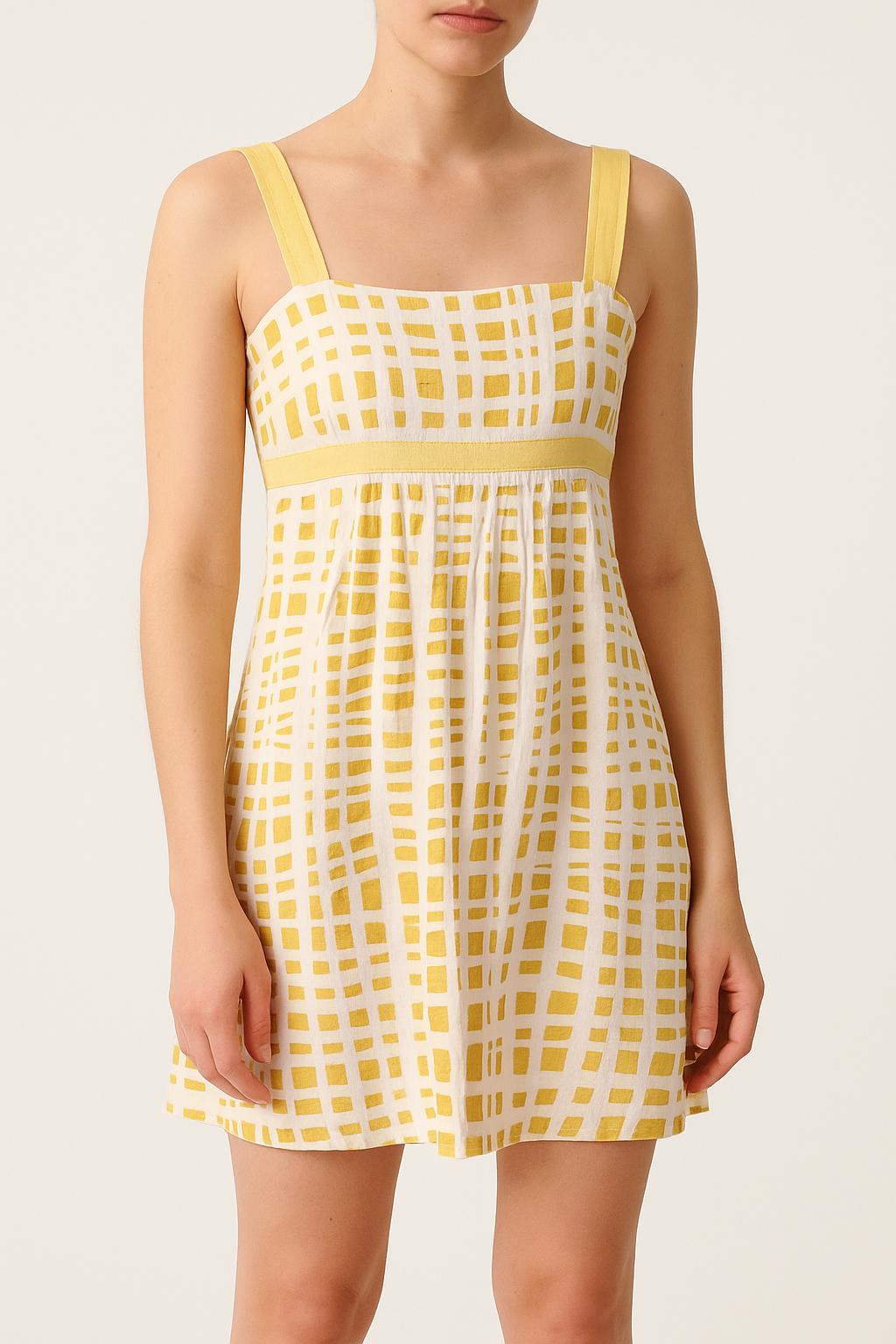 Short & Midi Dress TARA JARMON - Seconde Main Yellow