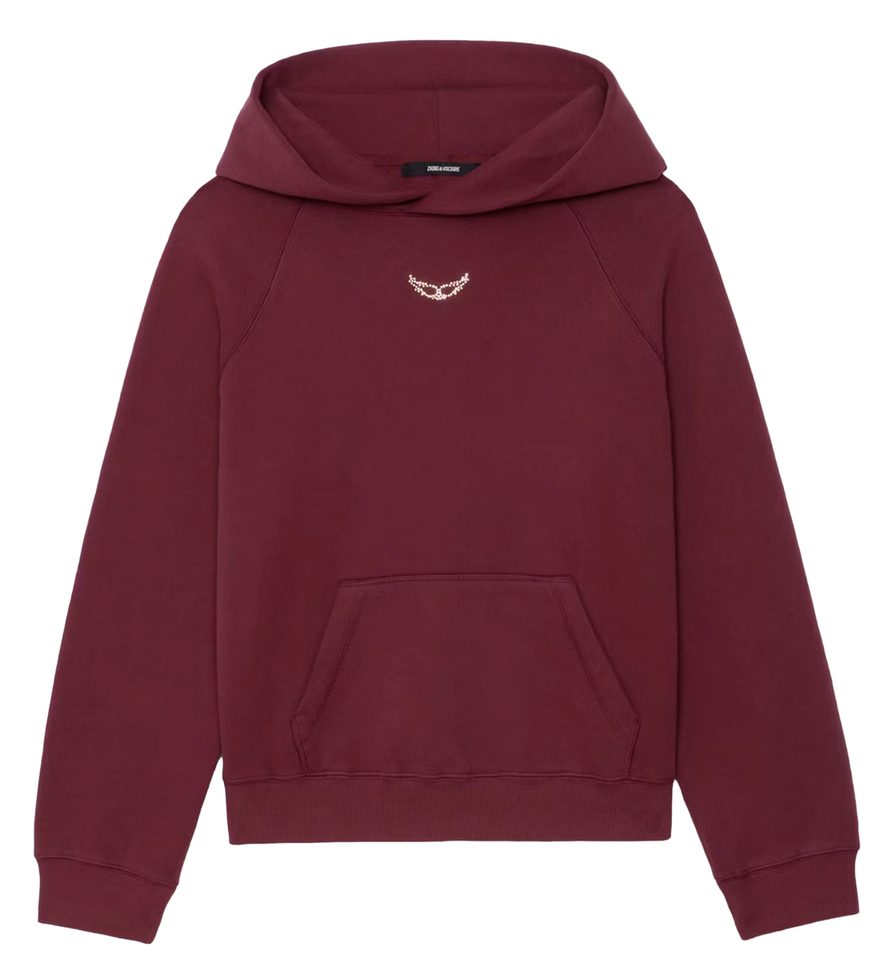 Round neck sweatshirt in blended cotton ZADIG&VOLTAIRE Purple