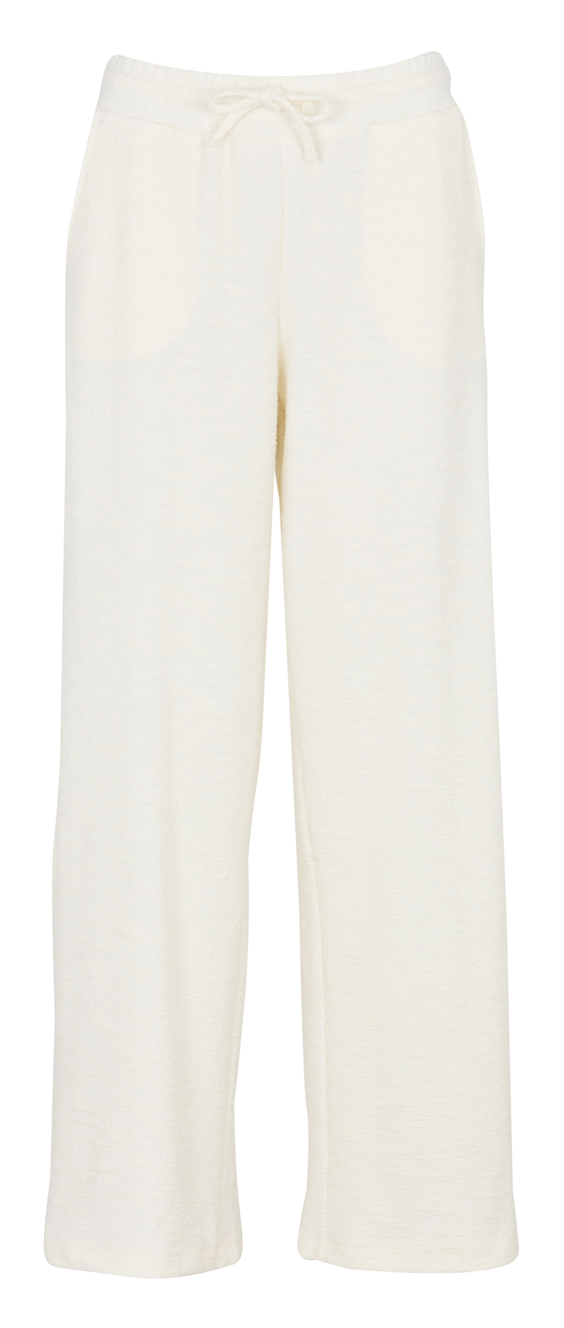 Pantalon large en coton mélangé LA FEE MARABOUTEE Blanc