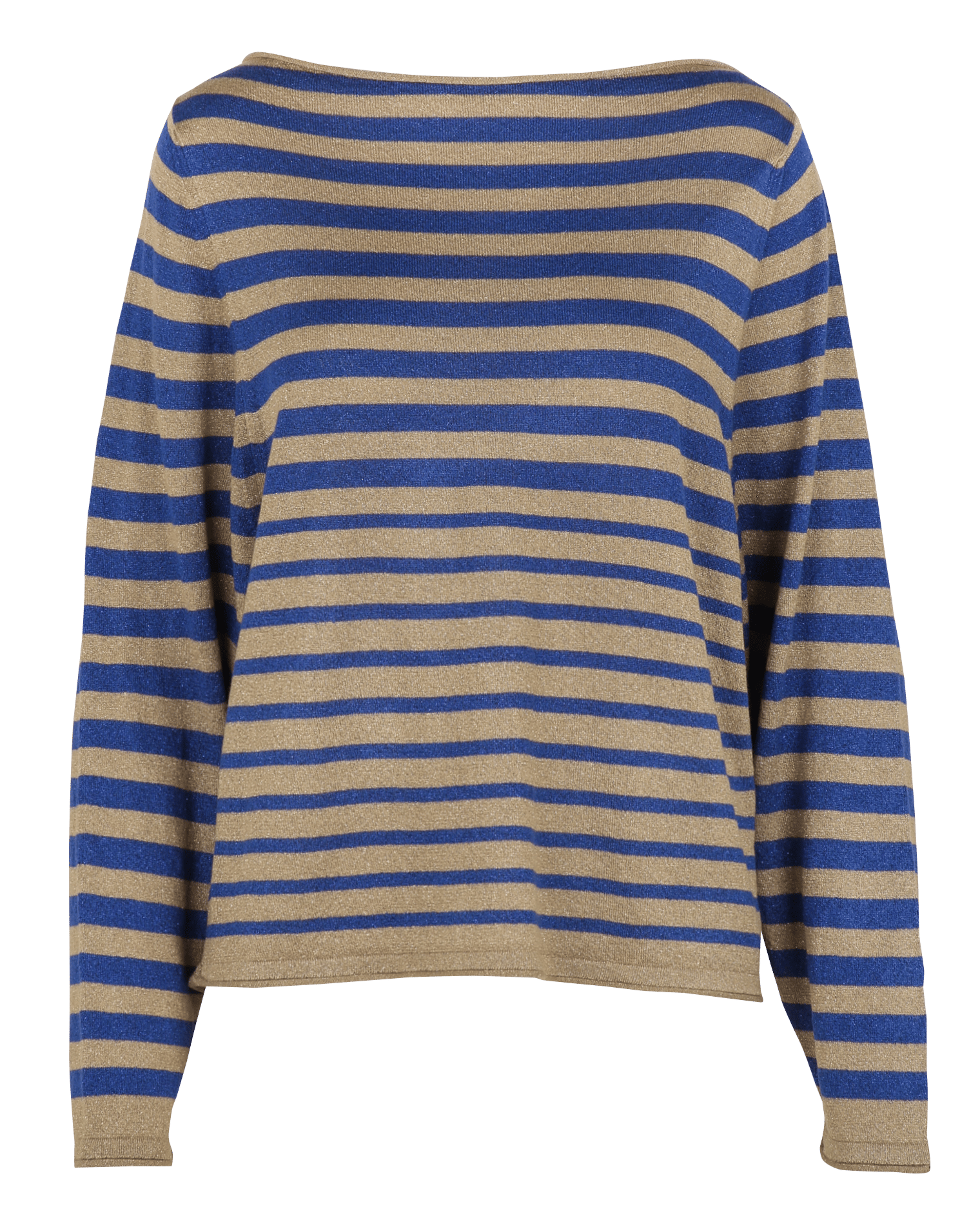 Pull droit à rayures LEON & HARPER Bleu