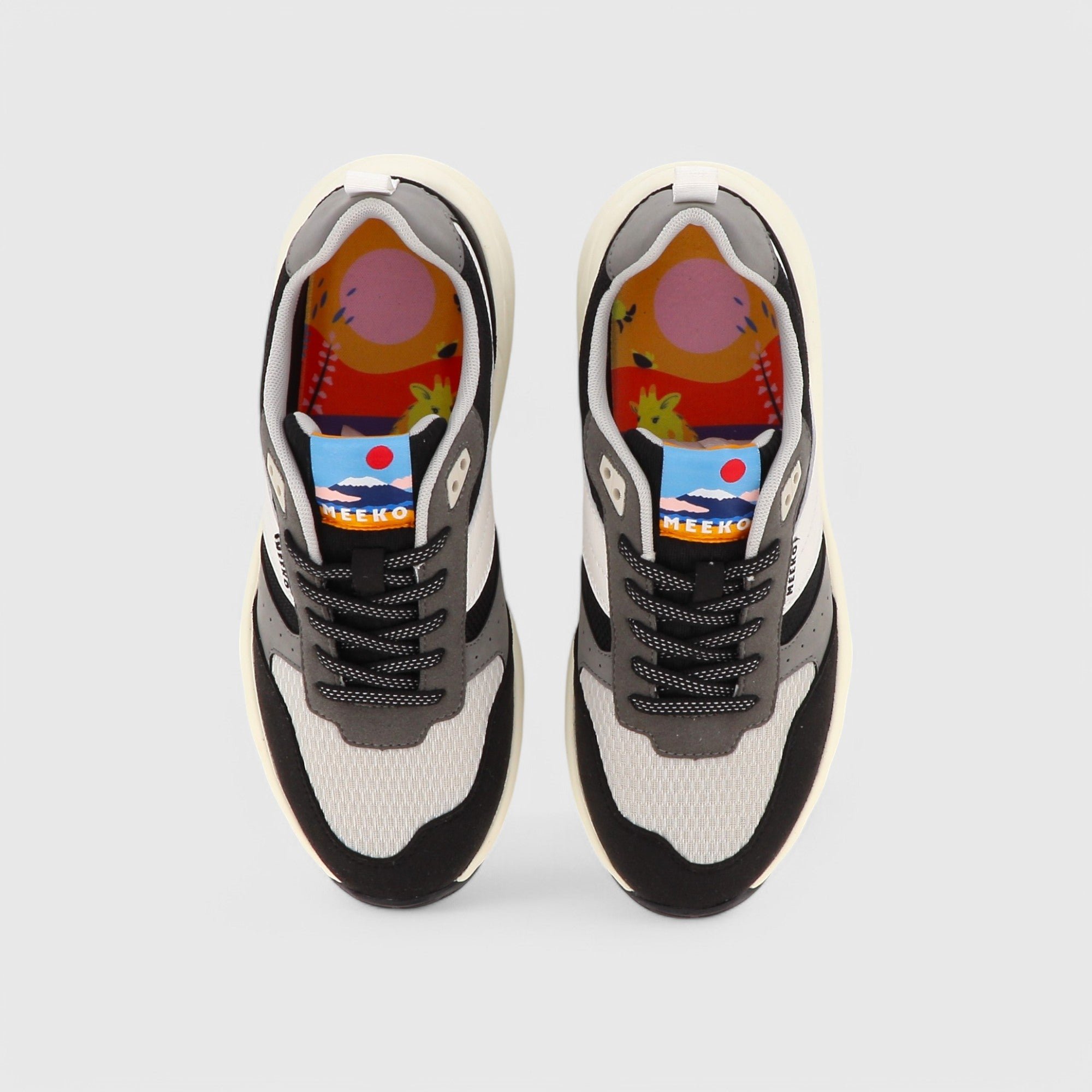 Baskets techniques et durables MEEKO Gris