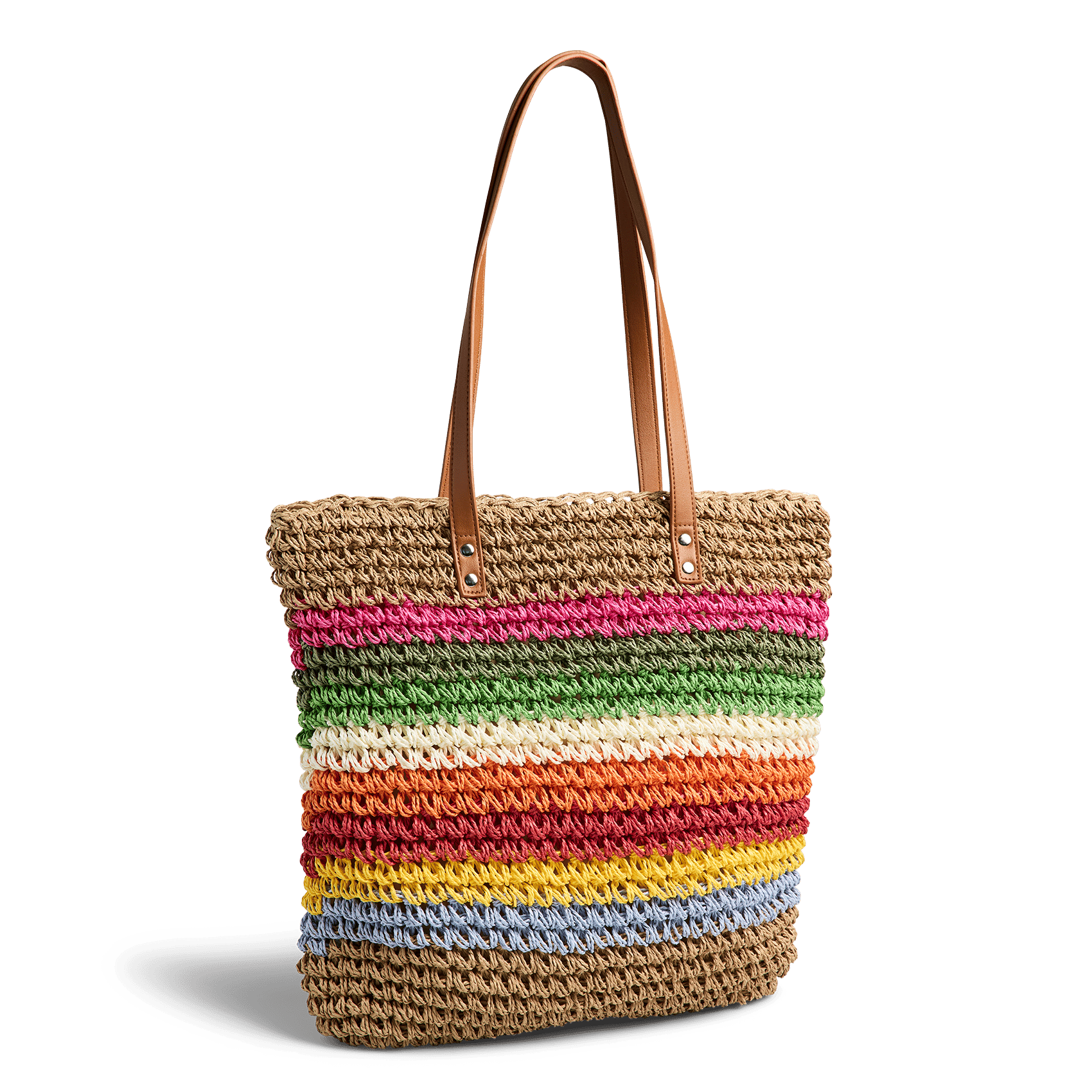 Strooien tas PIECES Groen