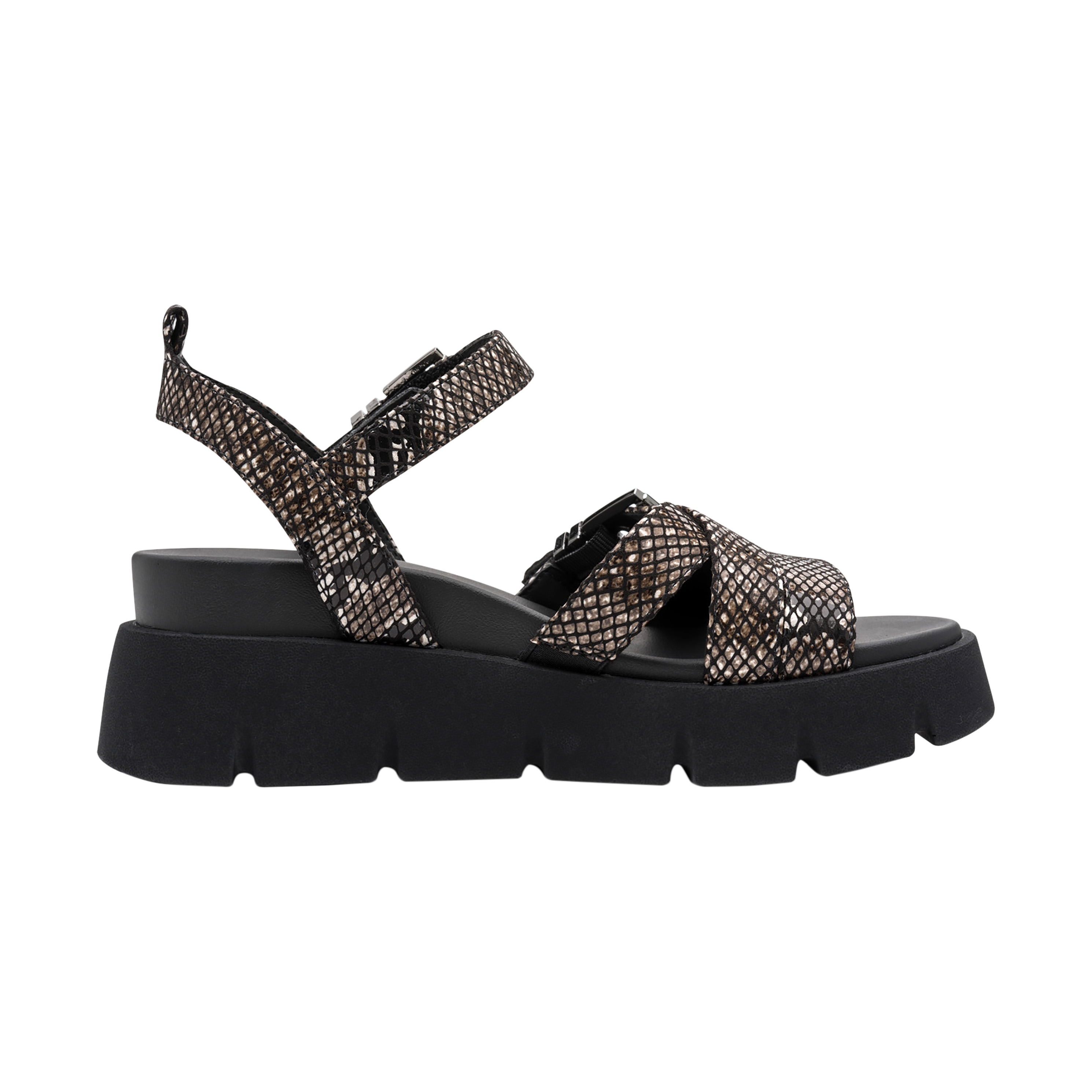 Strappy sandals TAMARIS Black