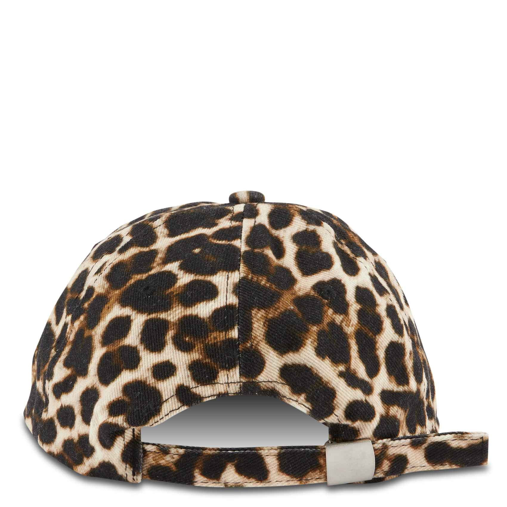 Casquette à imprimé léopard AU PRINTEMPS PARIS Marron