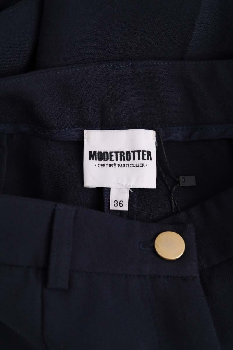 Wide-leg pants MODETROTTER - Seconde Main Blue