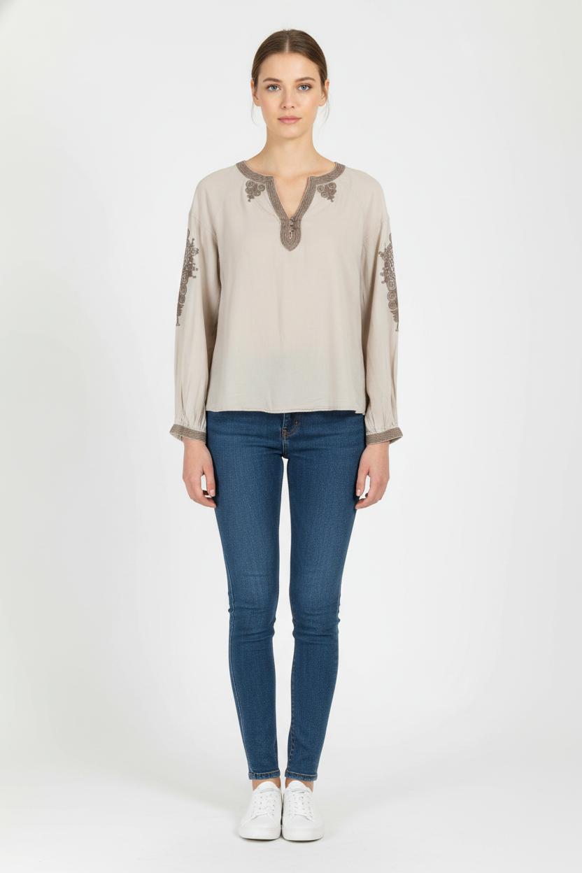 Blouse COMPTOIR DES COTONNIERS - Seconde main Beige