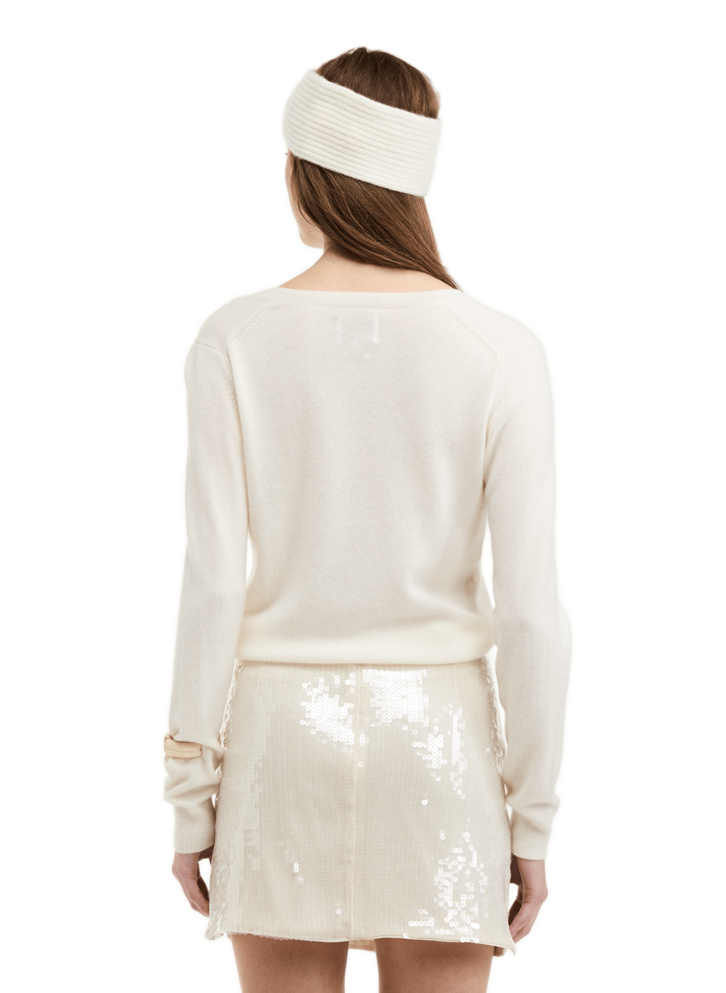 Cashmere sweater AU PRINTEMPS PARIS Beige