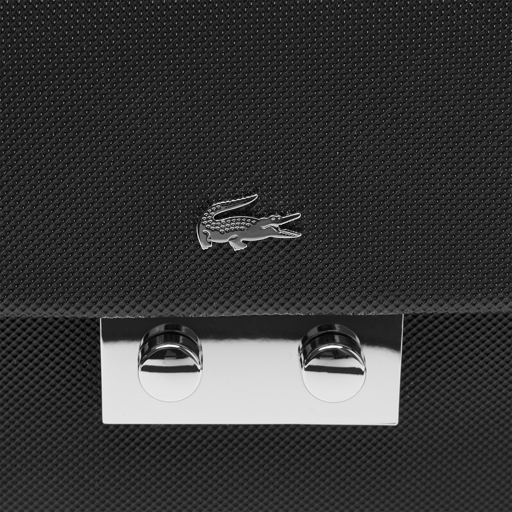 Umhängetasche mit Klappenverschluss - Daily City LACOSTE Schwarz