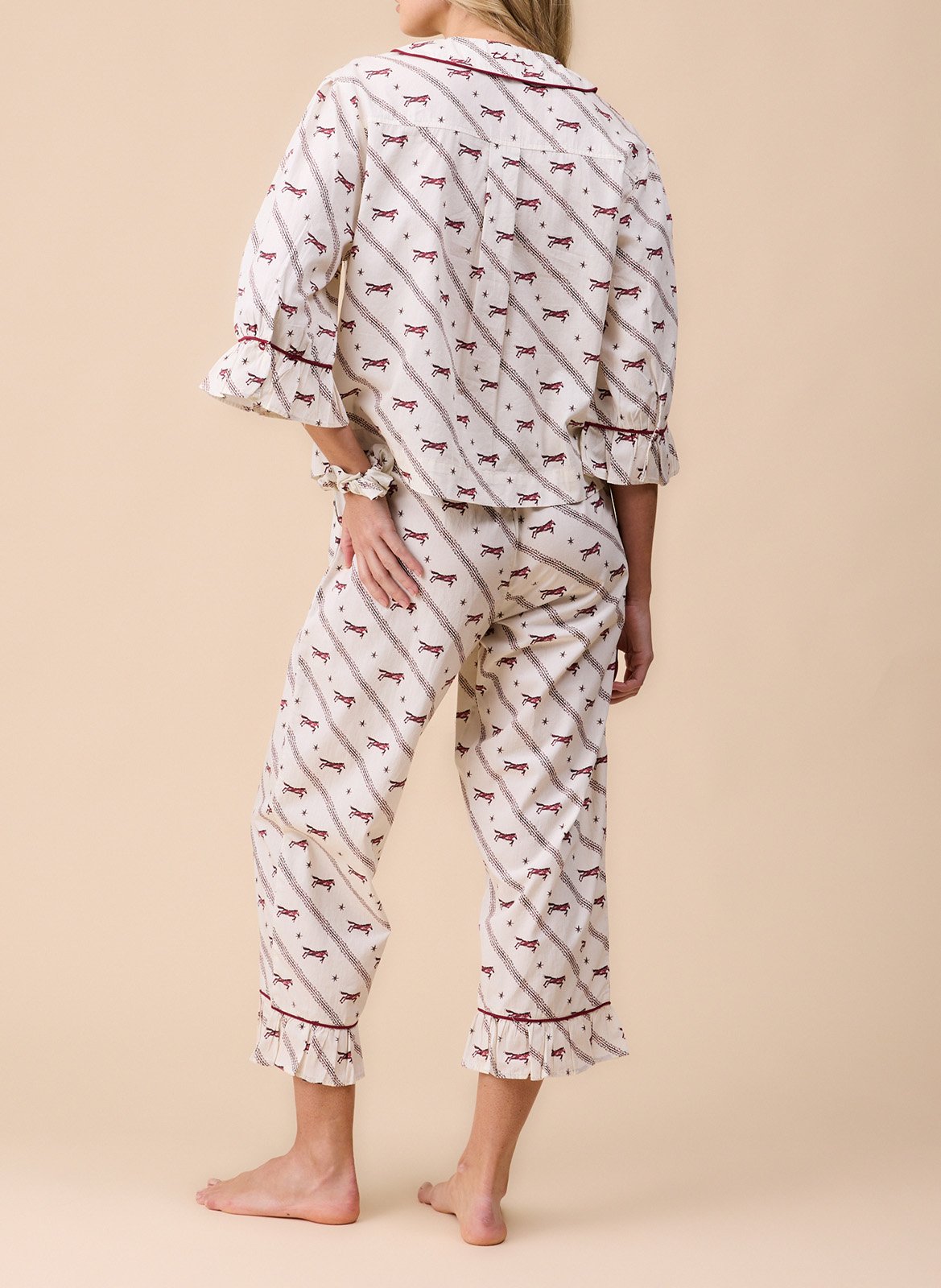 Pyjama en coton TBCO Blanc