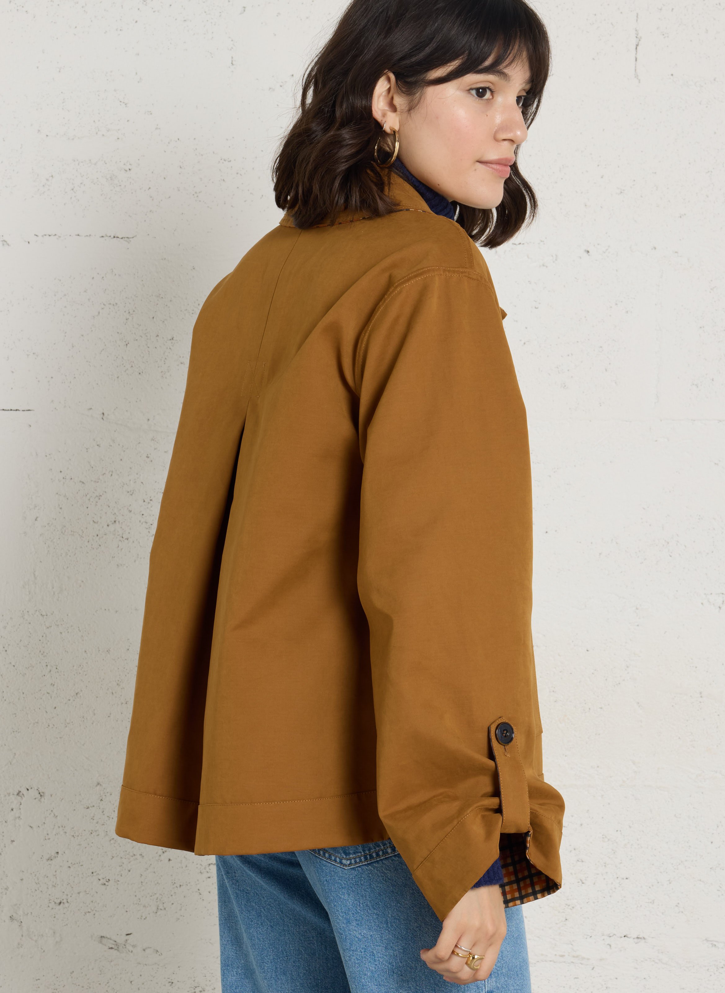 Kurzer Wendetrenchcoat SACRECOEUR Mehrfarbig