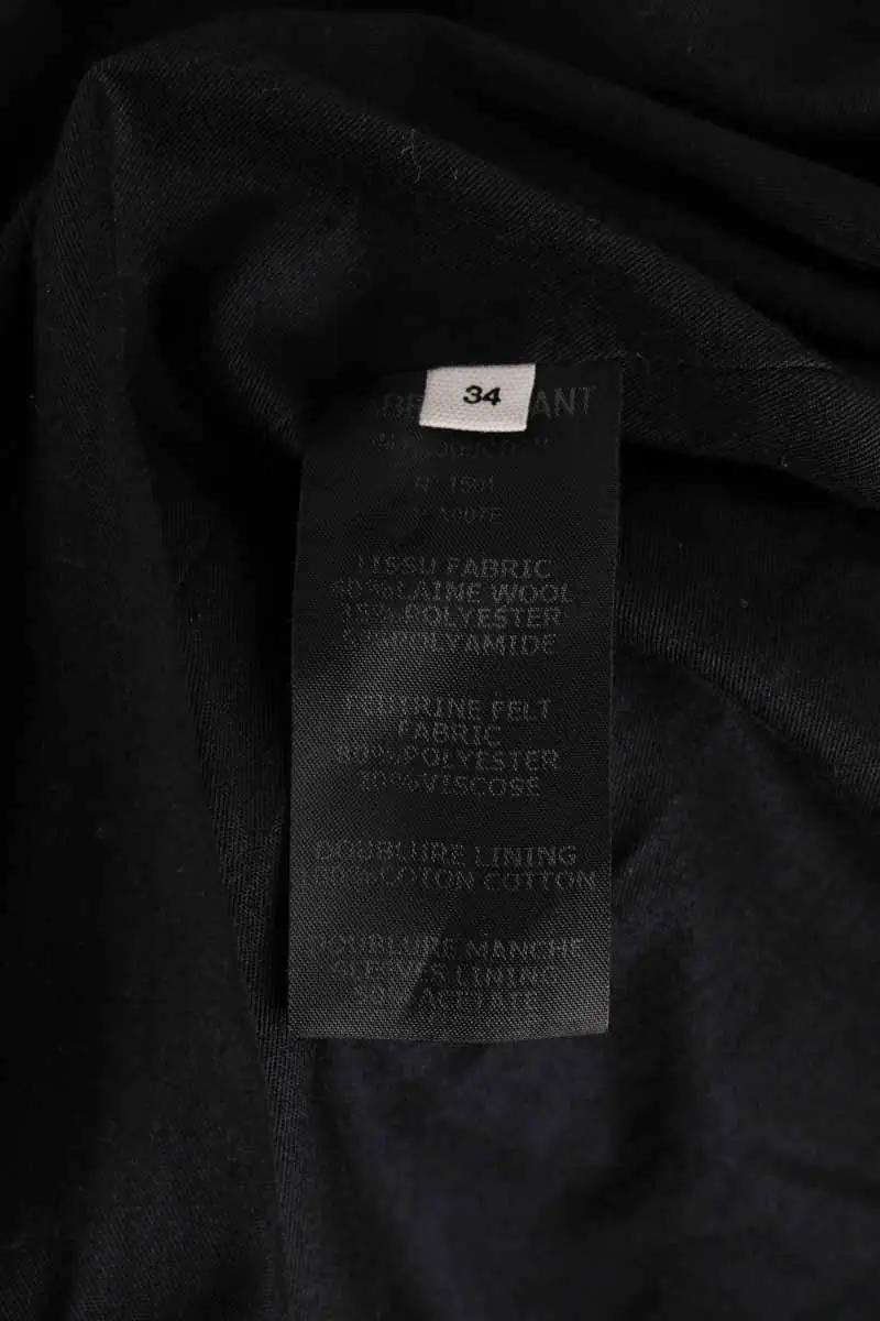 Coat ISABEL MARANT ÉTOILE - SECONDE MAIN Black