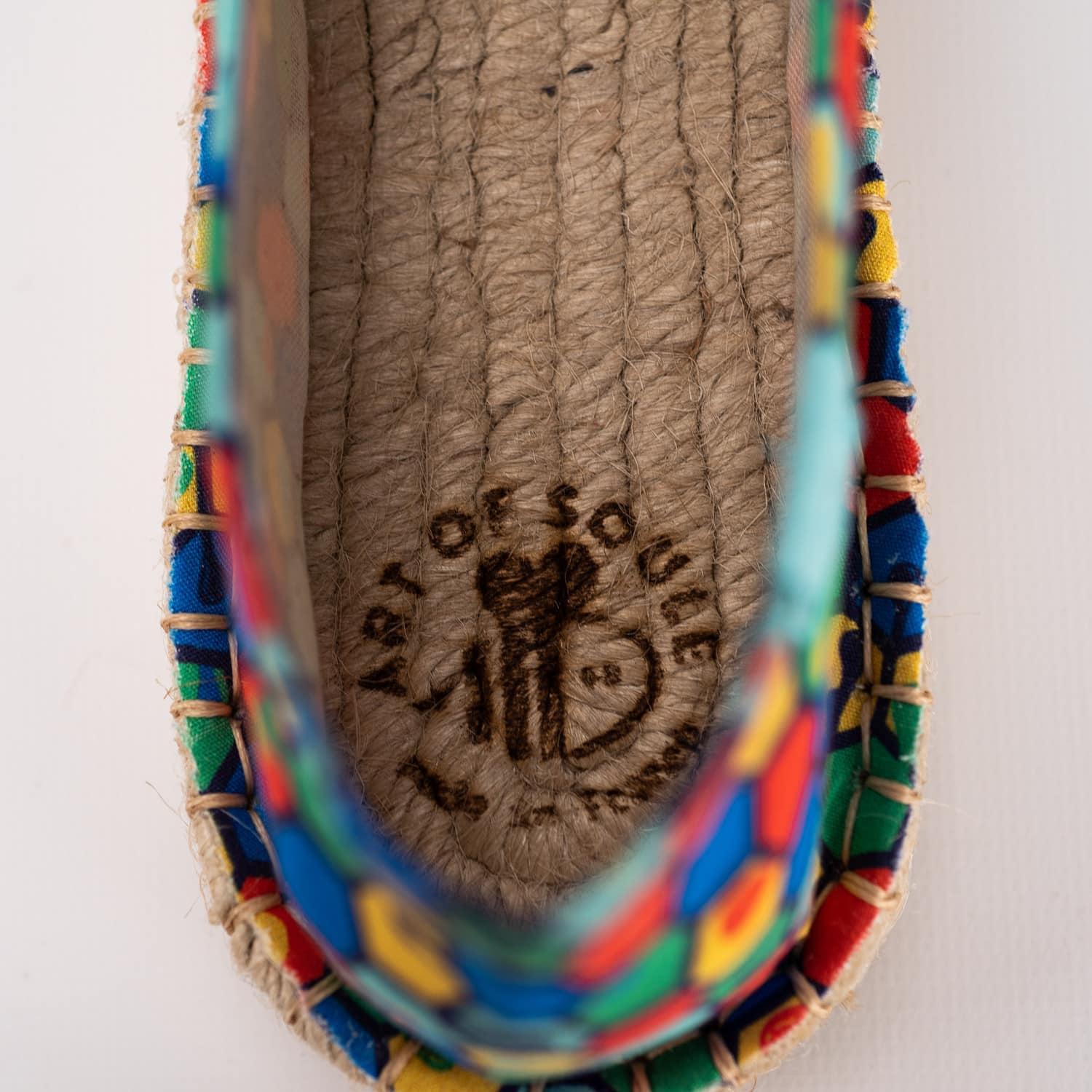 Printed espadrilles ART OF SOULE Red