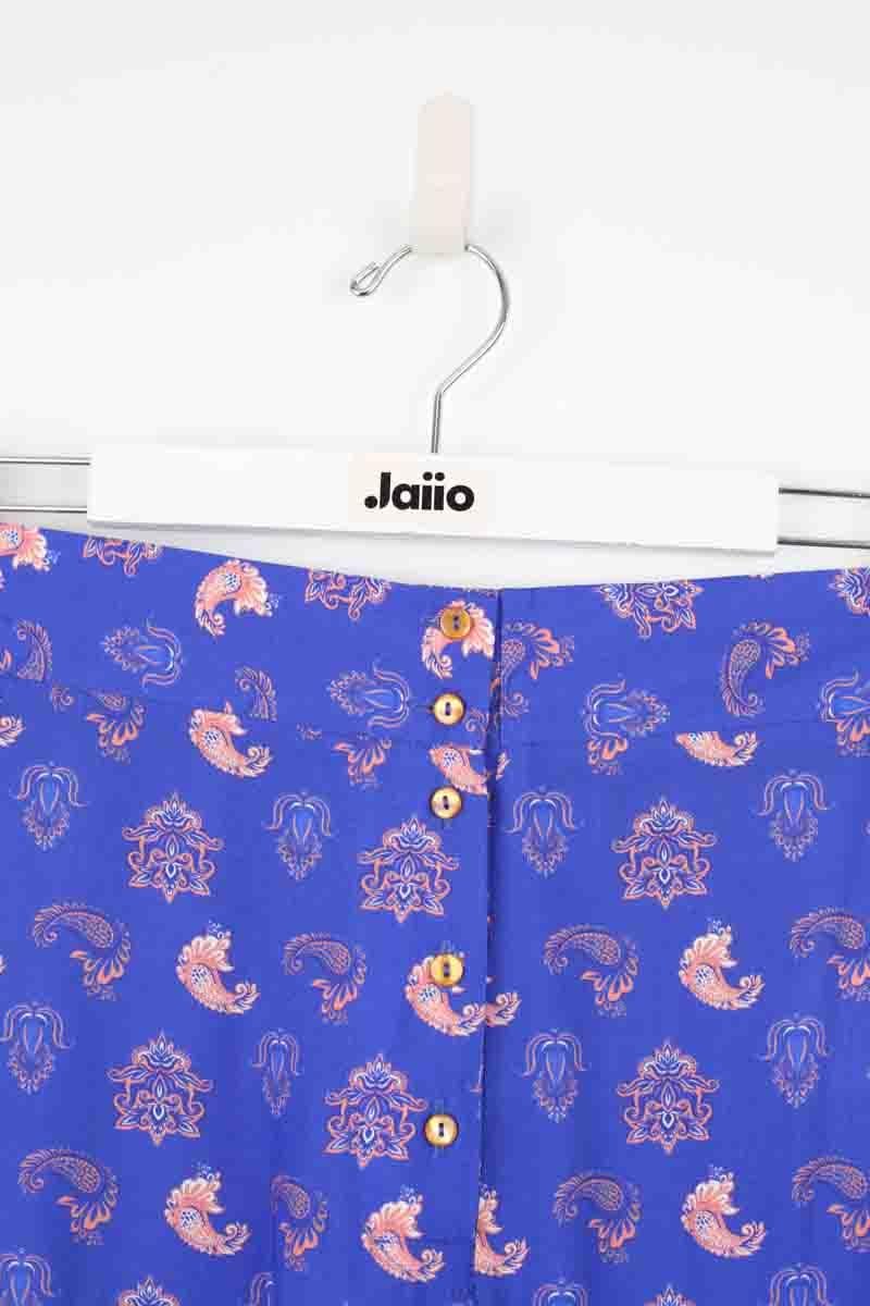 Blue straight-leg pants HEIMSTONE - Seconde Main Blue