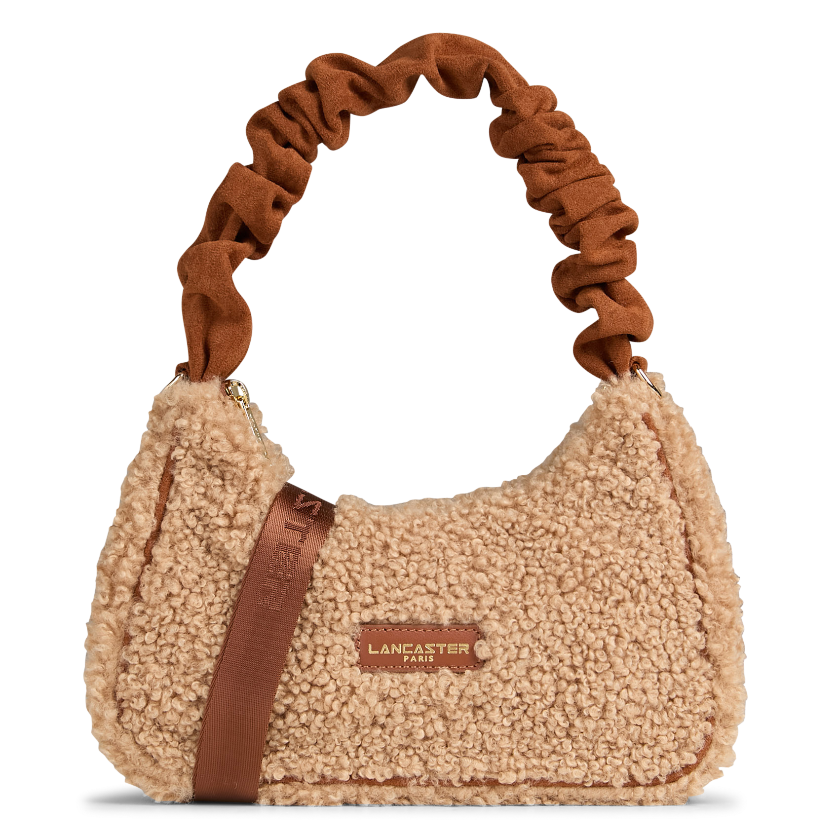 Sac bandoulière molletonné  LANCASTER PARIS