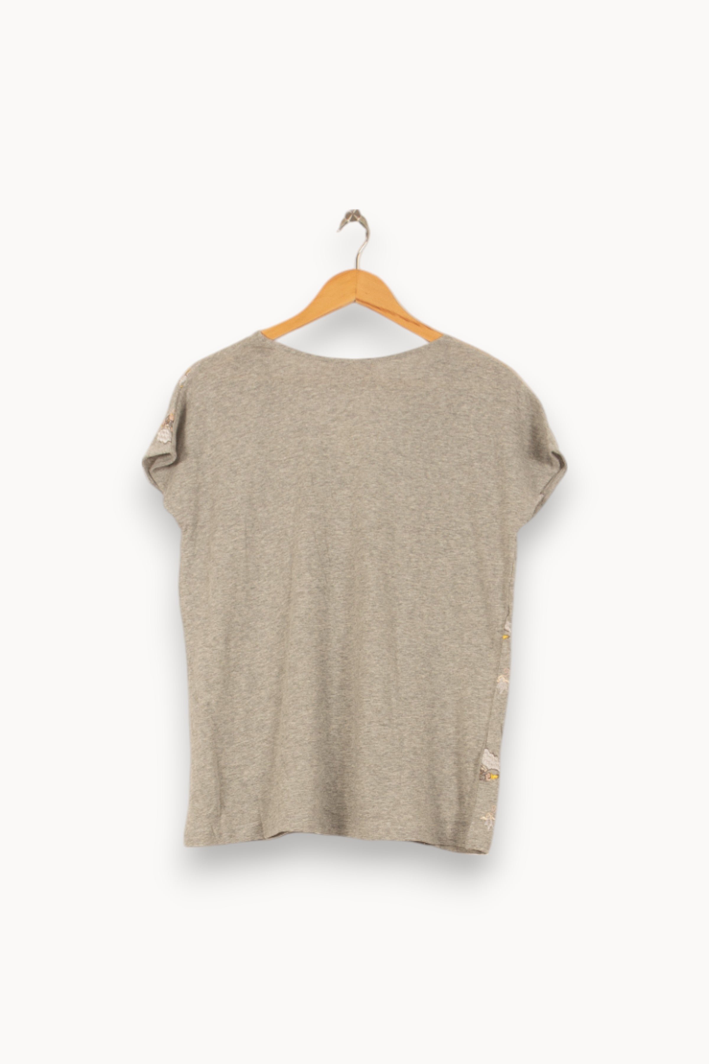 Tommy Badge T-shirt LOUISE MISHA - Seconde Main Grey