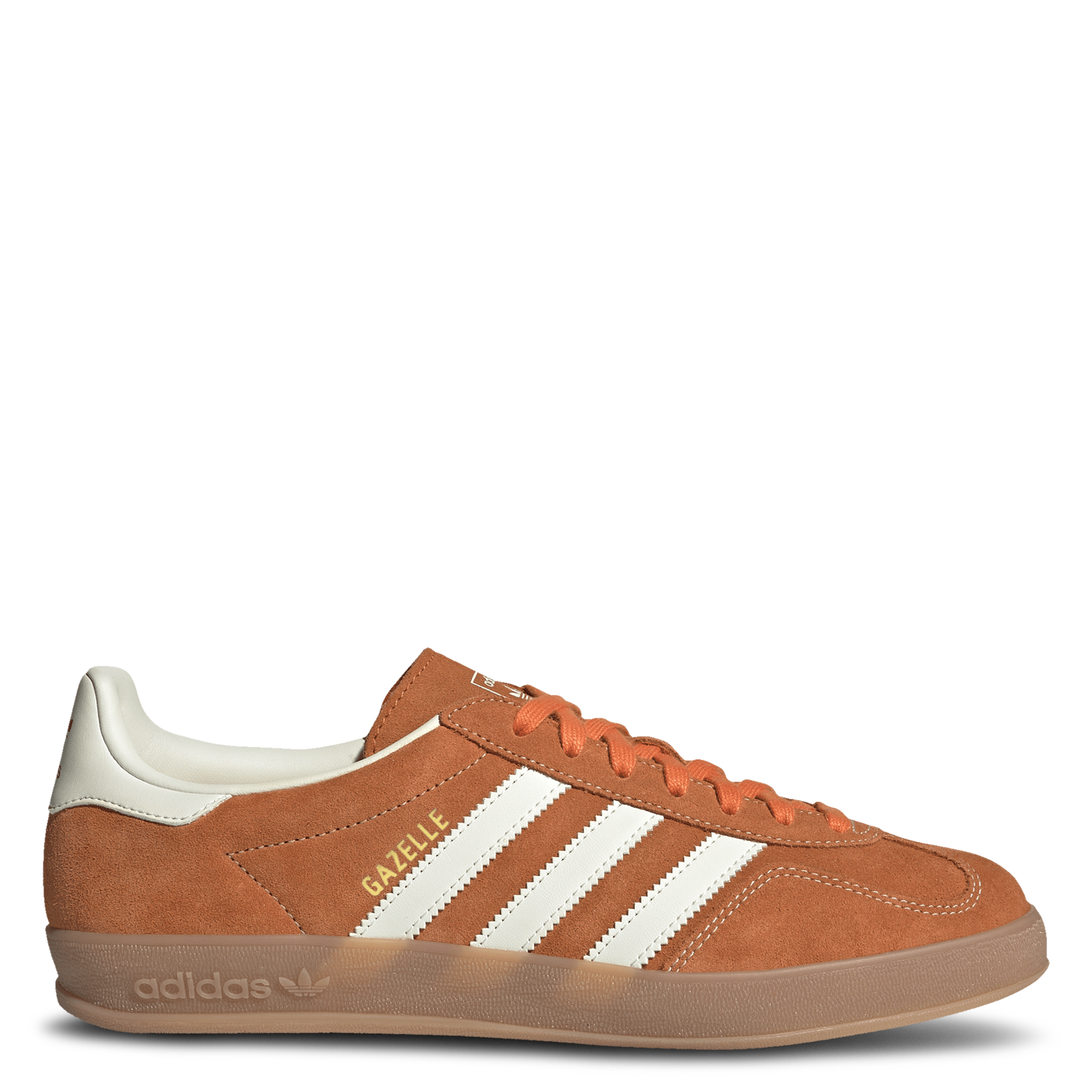 Basket basses en cuir ADIDAS Orange