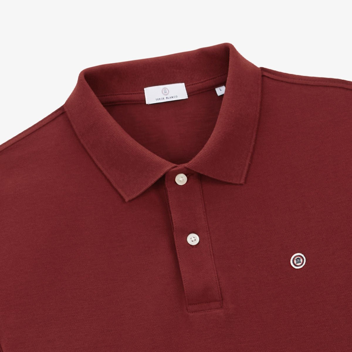 Piqué polo shirt SERGE BLANCO Red