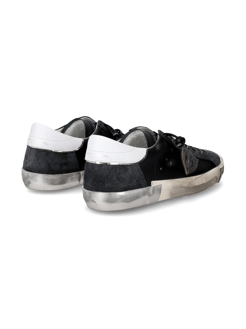 Baskets prsx tennis PHILIPPE MODEL Argent