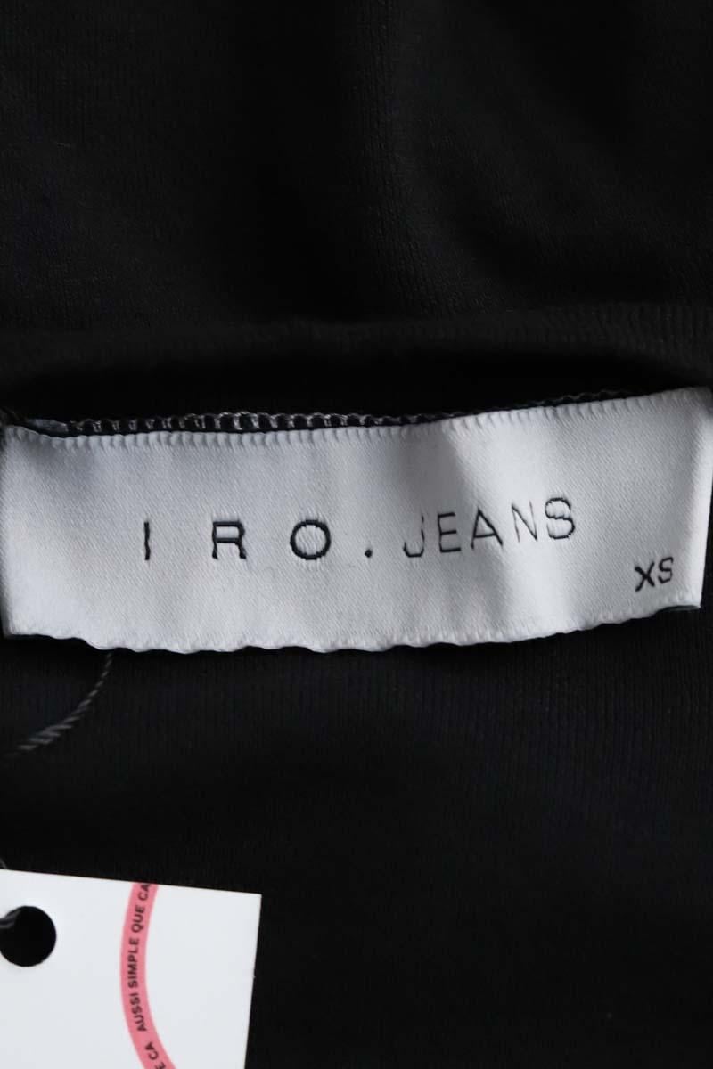 Sleeveless cotton top IRO - Seconde Main Black